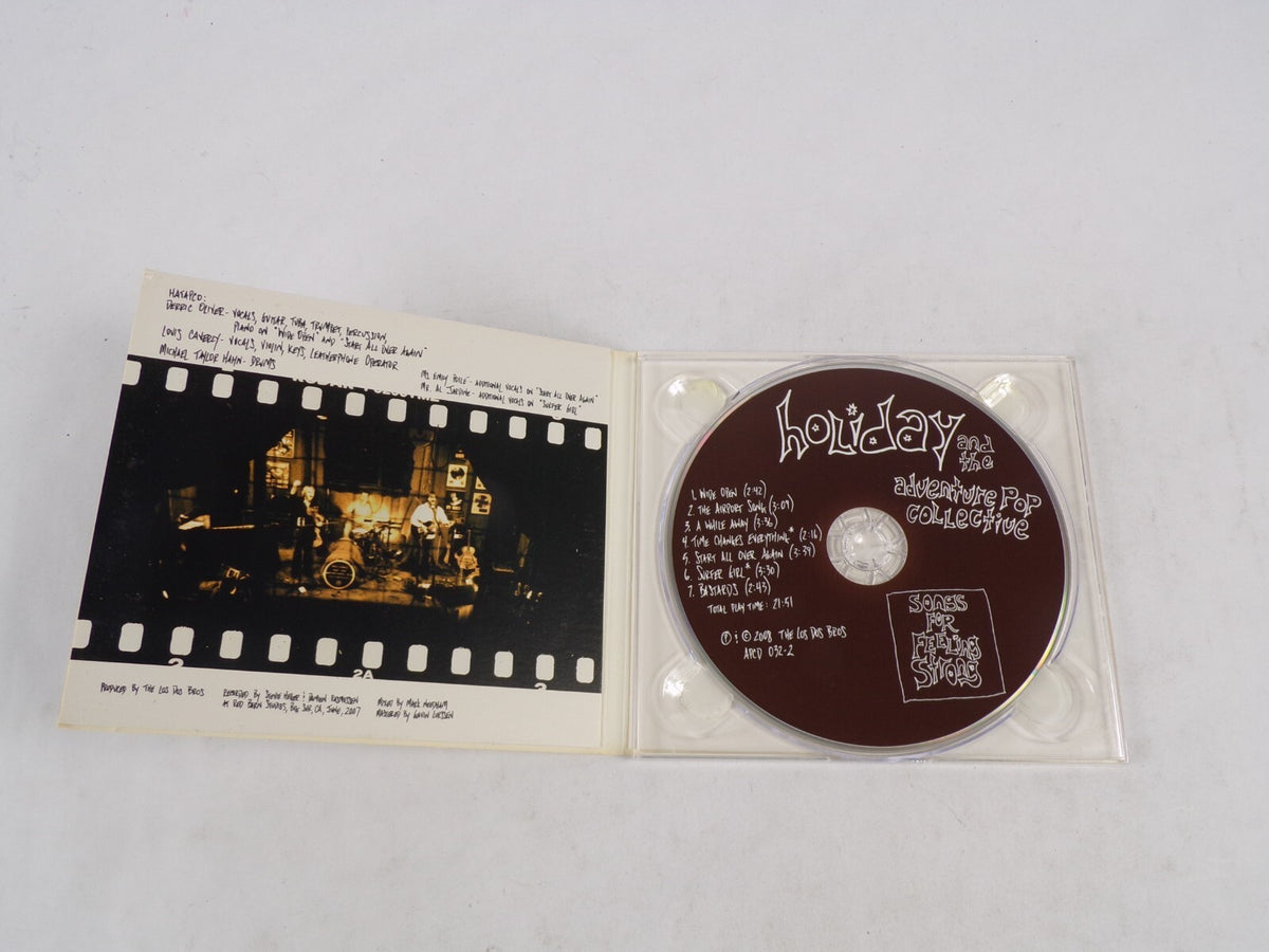 Holiday And The Adventure Pop Collective Songs For Feeling Strong Wide OpenCD#58