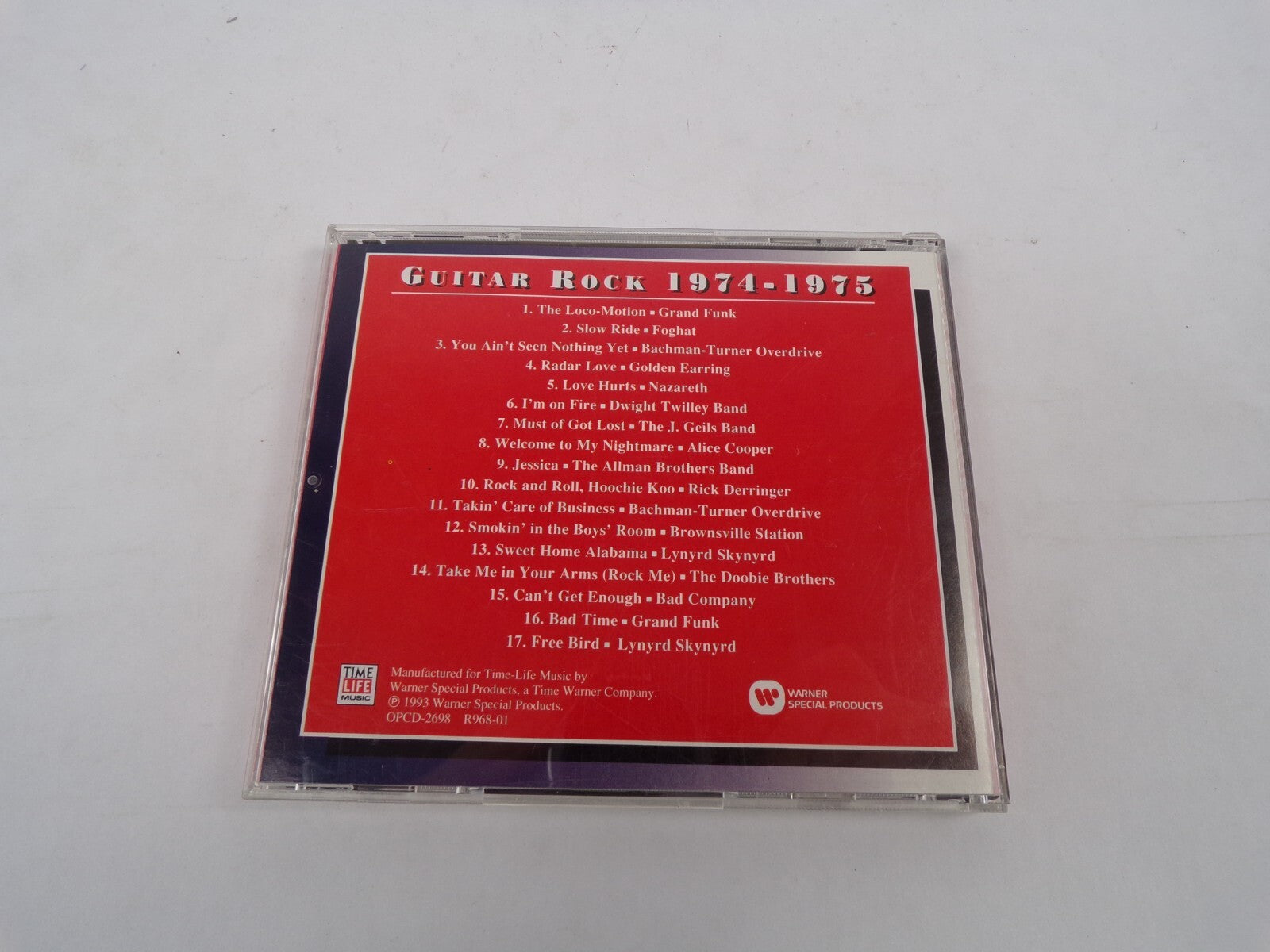Guitar Rock The Loco-Motion Grand Funk Slow Ride Foghat You Ain't Seen NothCD#25
