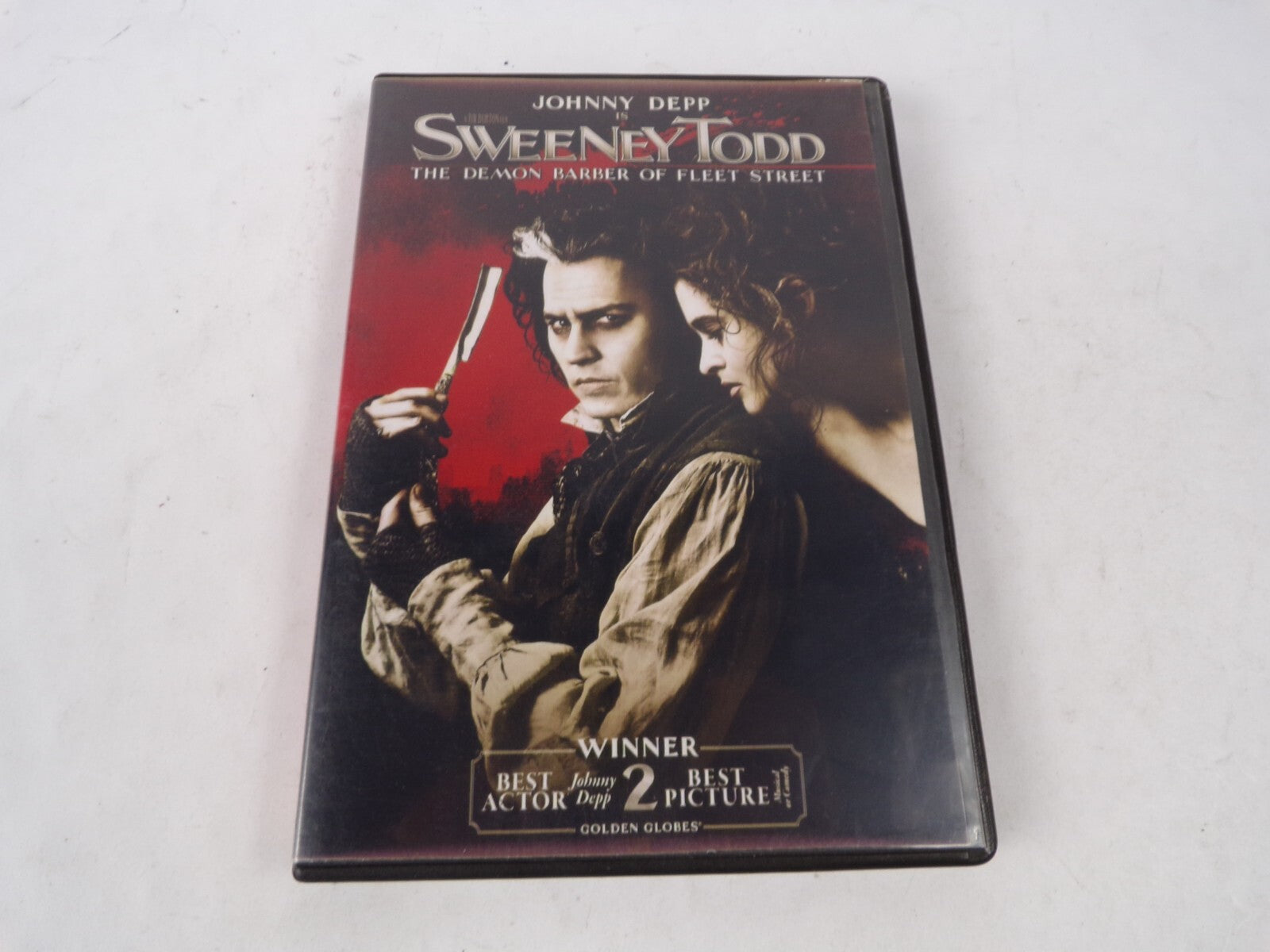 Johnny Deep Is Sweeney Todd The Demon Barber Of Fleet Street Winner DVD Movies