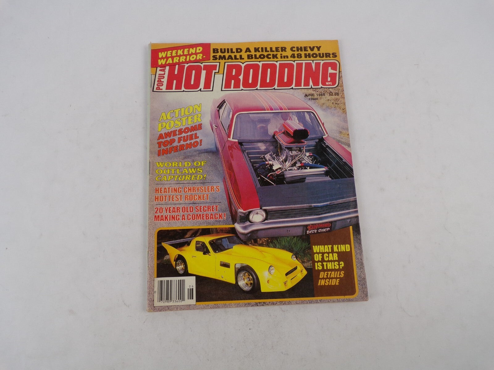 June 1986 Hot Rod Magazine Weekend Warrior Build A Killer Chevy Small Block In 4