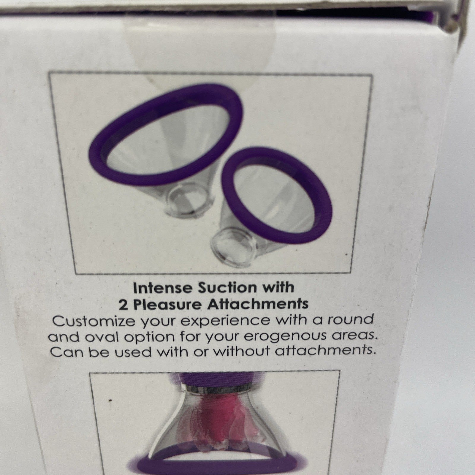 Fantasy For Her silicone stimulator with suction and vibration functions