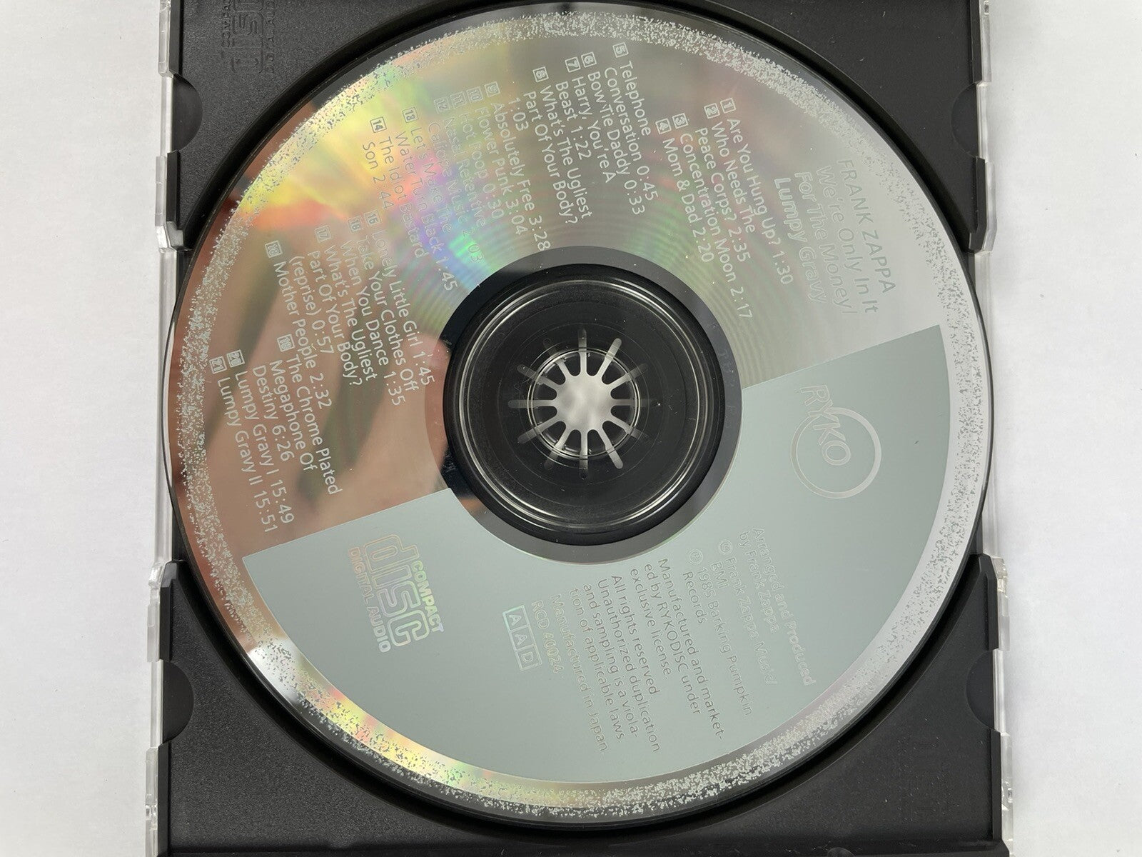 Frank Zappa - We’re Only In It For The Money/Lumpy Gravy CD #6