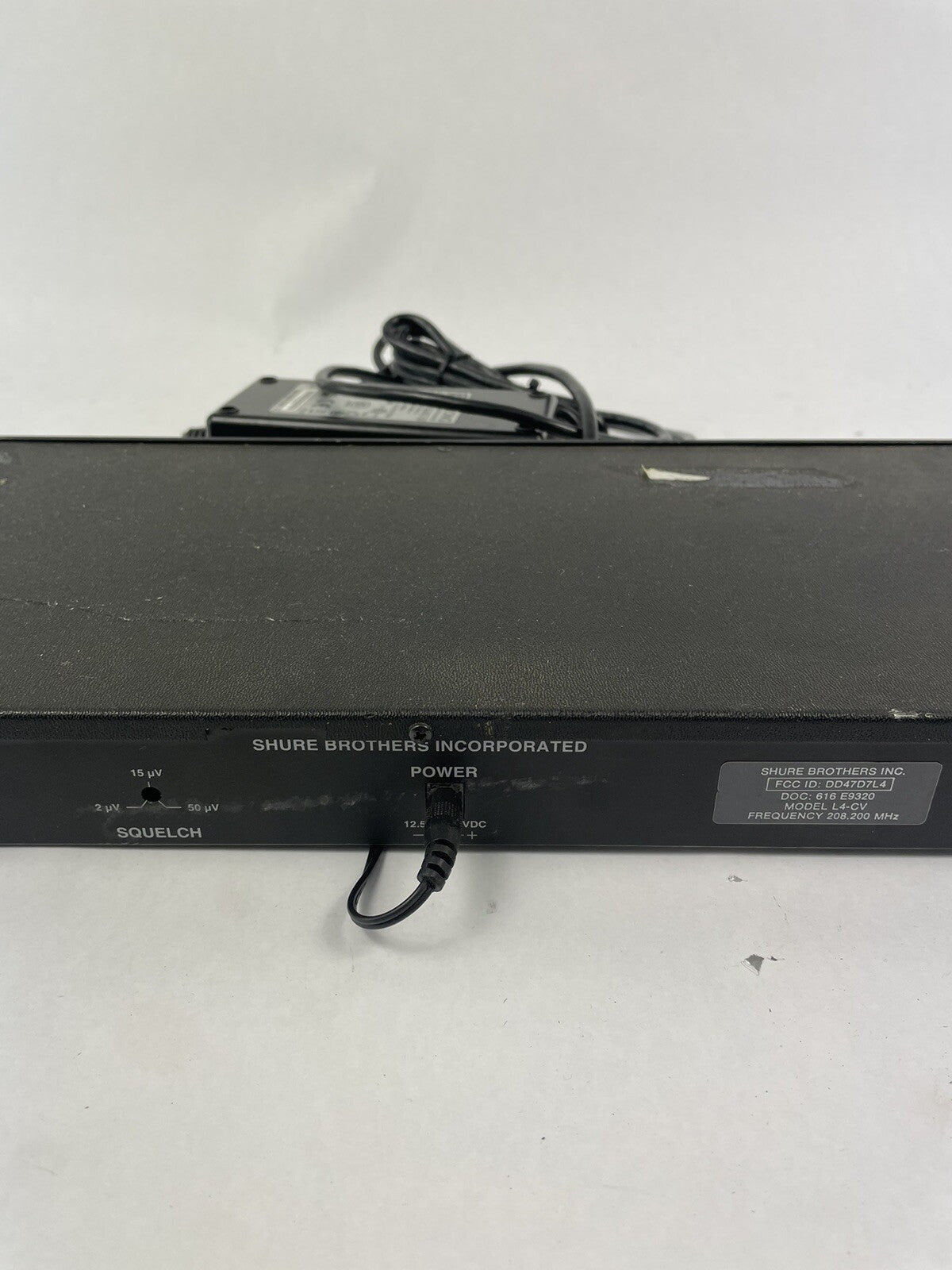 Shure Brothers L4-W 171-845 MHz Wireless Marcad Diversity Receiver