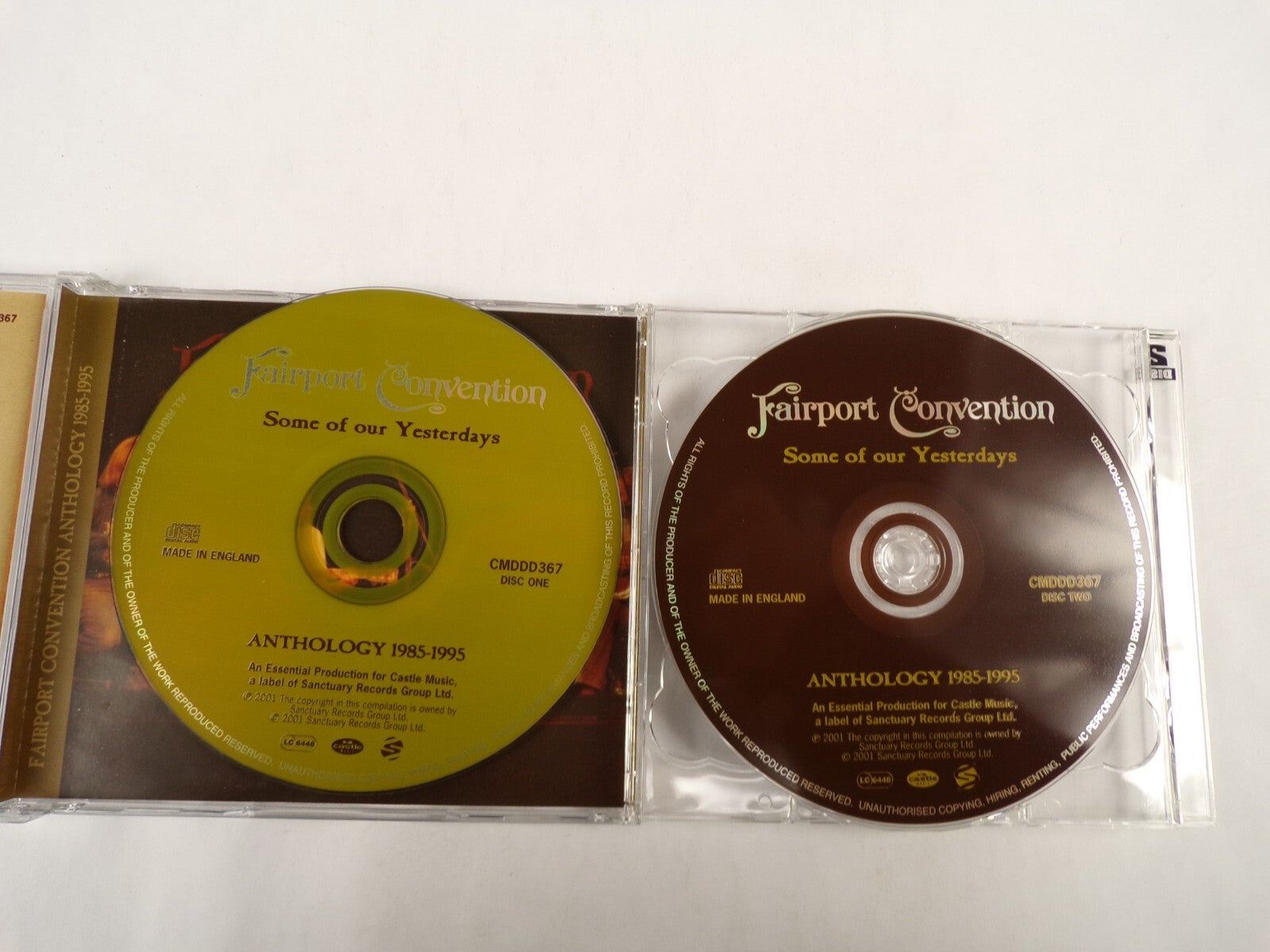 Fairport Convention Some Of The Yesterdays Anthology 1985-1995 Wat Tyler CD#54