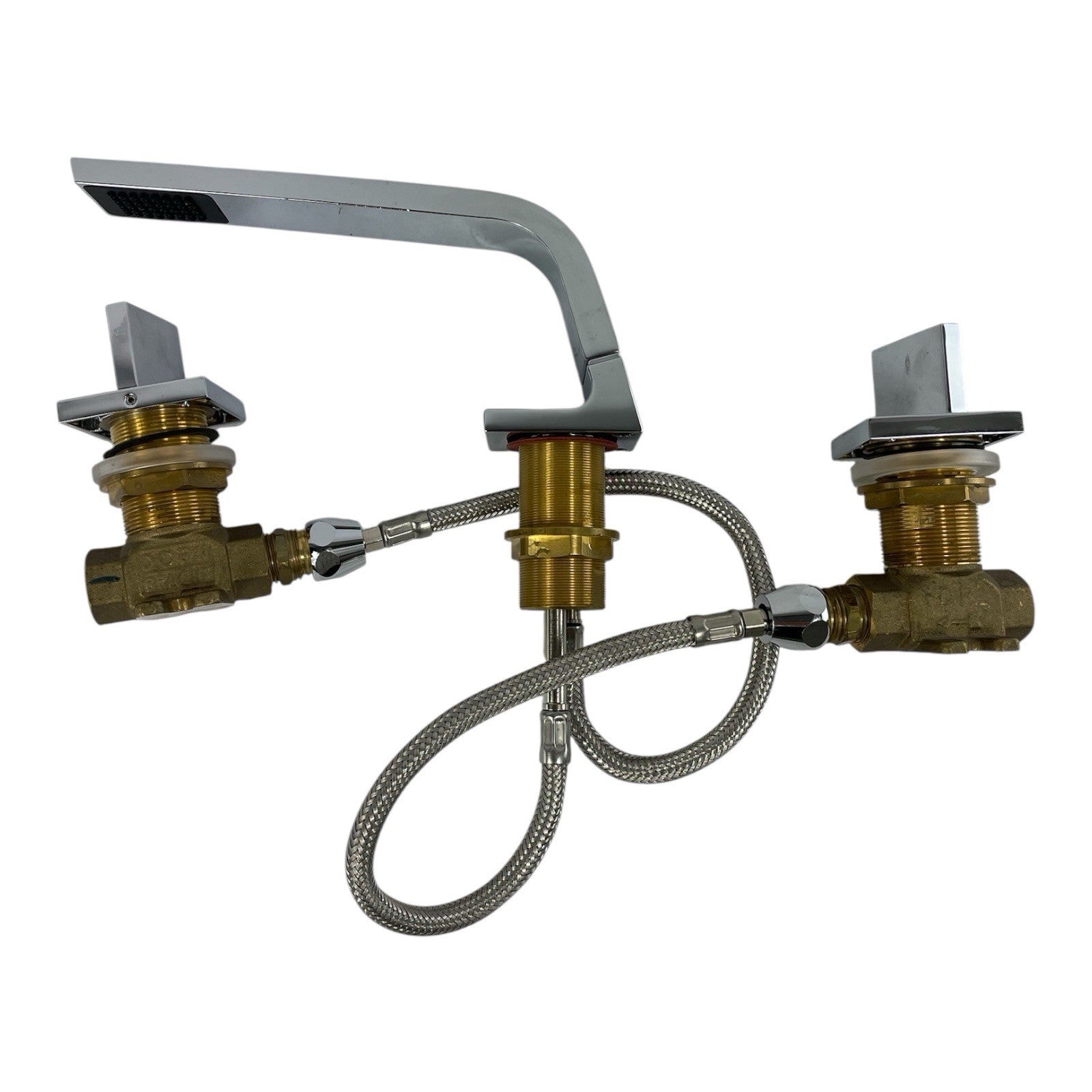 Dornbracht CL.1 deck mounted sink spout with chrome handles