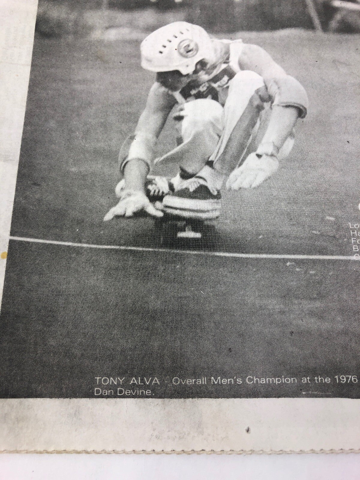 Rare 1970’s Skateboarding Media - National Skateboard Review - Tony Alva Cover