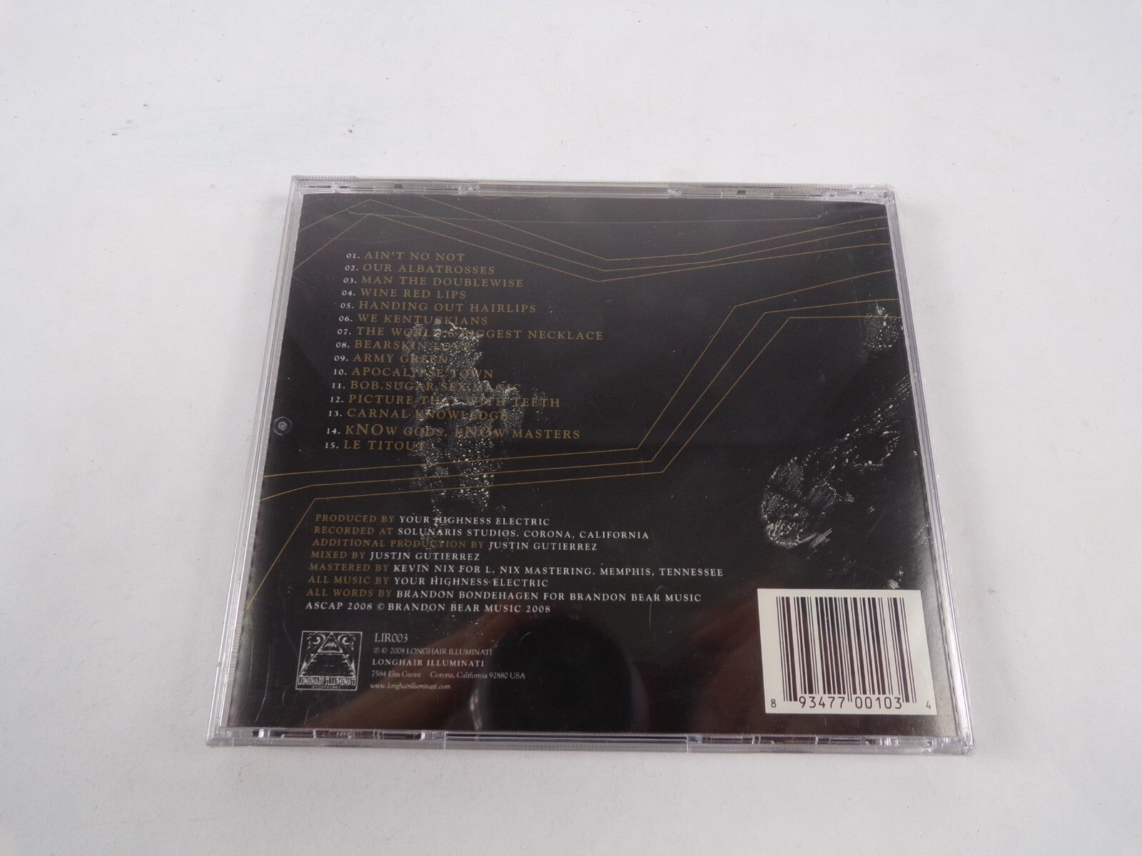 Your Highness The Grand Hooded Phantom LIR003 Ain't No Not Le Titour CD #40