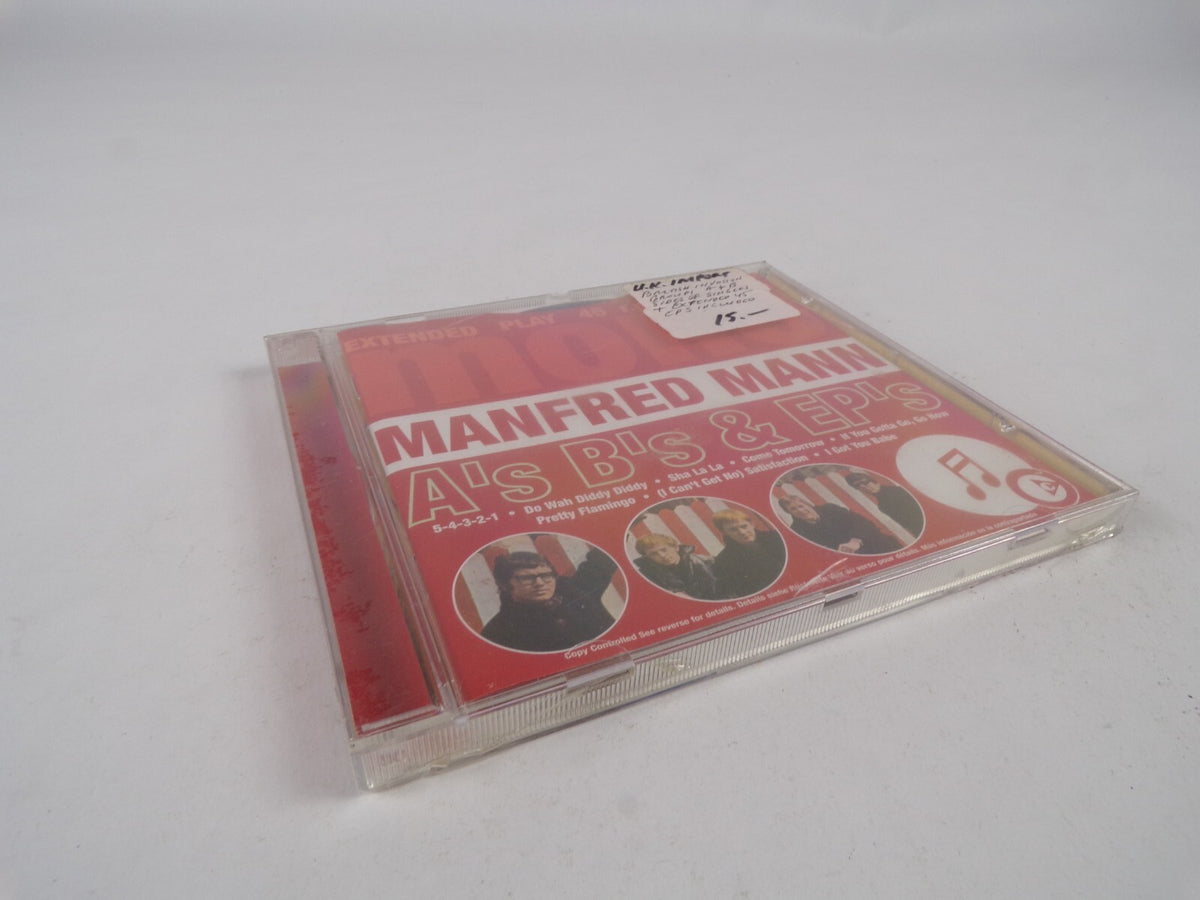 Manfred Mann A's B's & Ep's 5-4-3-2-1 Without You Hubble Bubble Groovin' CD#30