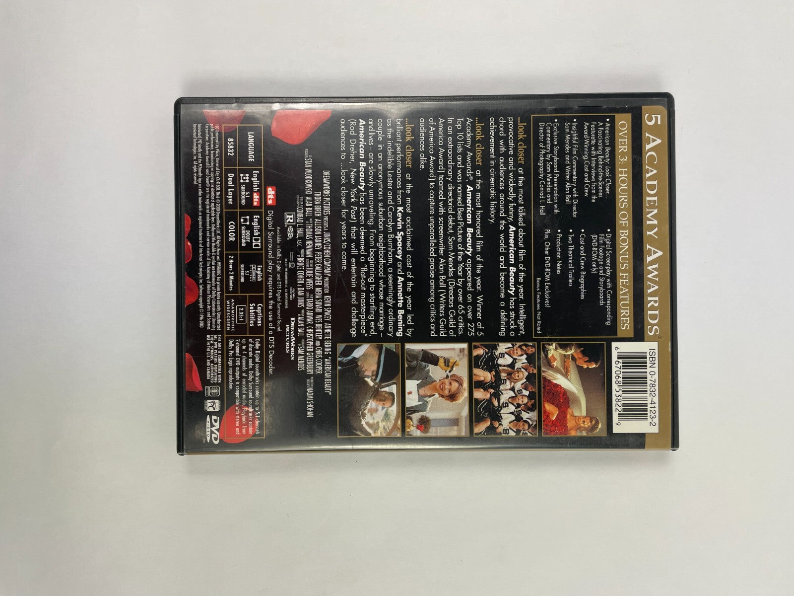 American Beauty Kevin Spacey Annette Bening Mena SuvariThomas Newman DVD Movie