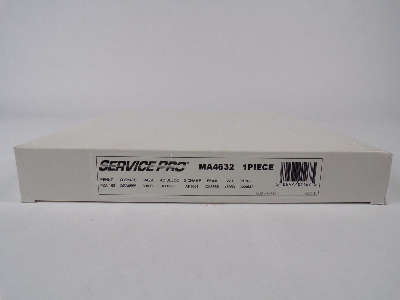 ServicePro Air Filter MA4632 Replaces Wix 46093 ACDelco A1195C