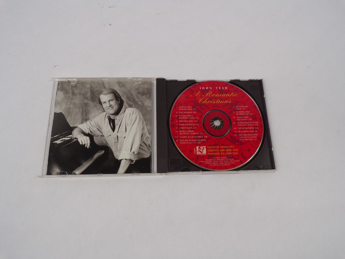 A Romantic Christmas John Tesh O Little Town Of Bethlehem Gesu Bambino It CD#67