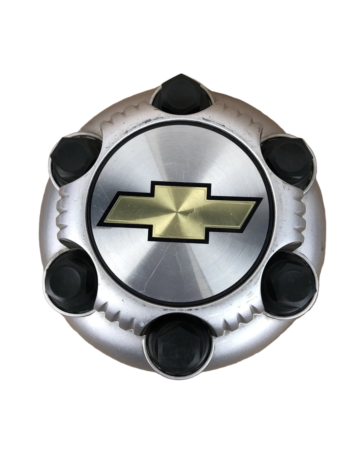 Chevrolet 5198A gray wheel center cap Silverado Suburban