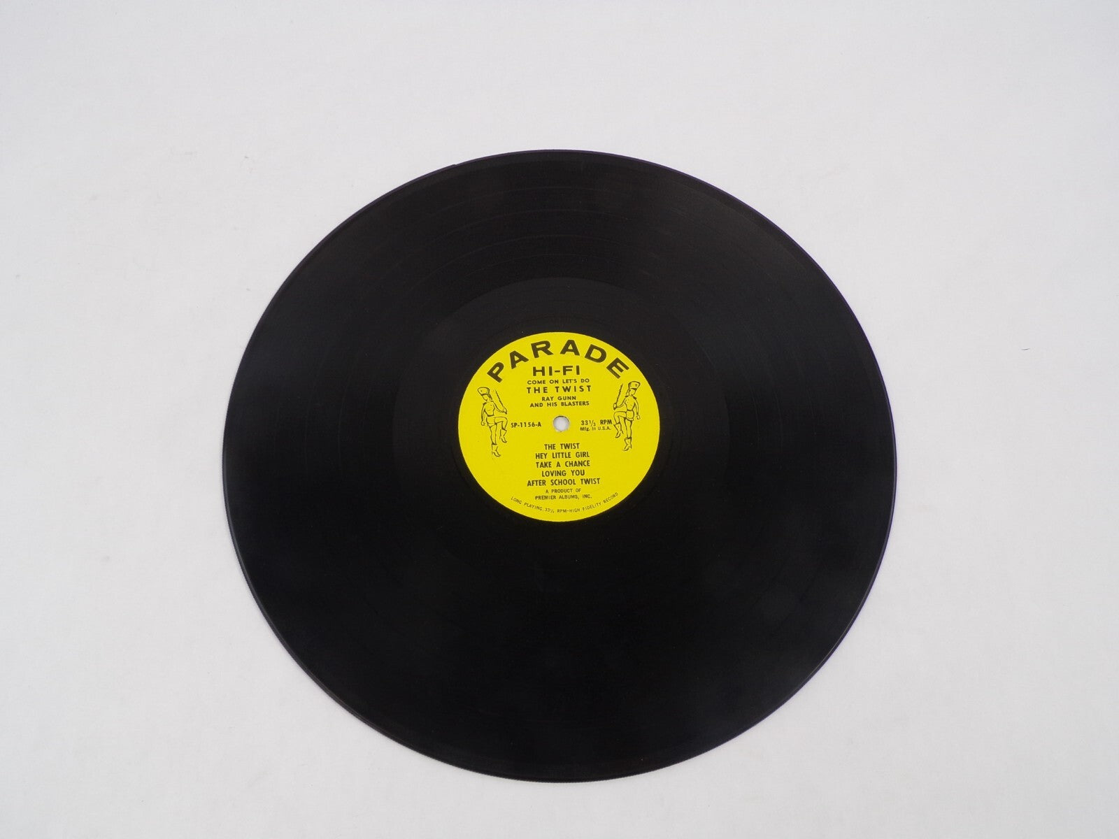 Come On Let's Do The Twist Ray Gunn & His Blasters On This Is Love Vinyl Record