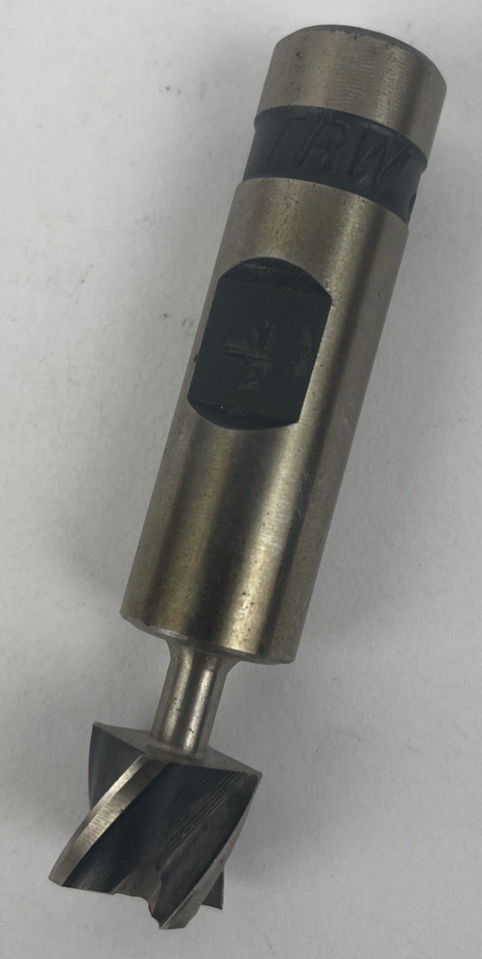 TRW 1/2" Cobalt USA End Mill Flute Center Cutting 1-3/4 Shank USA