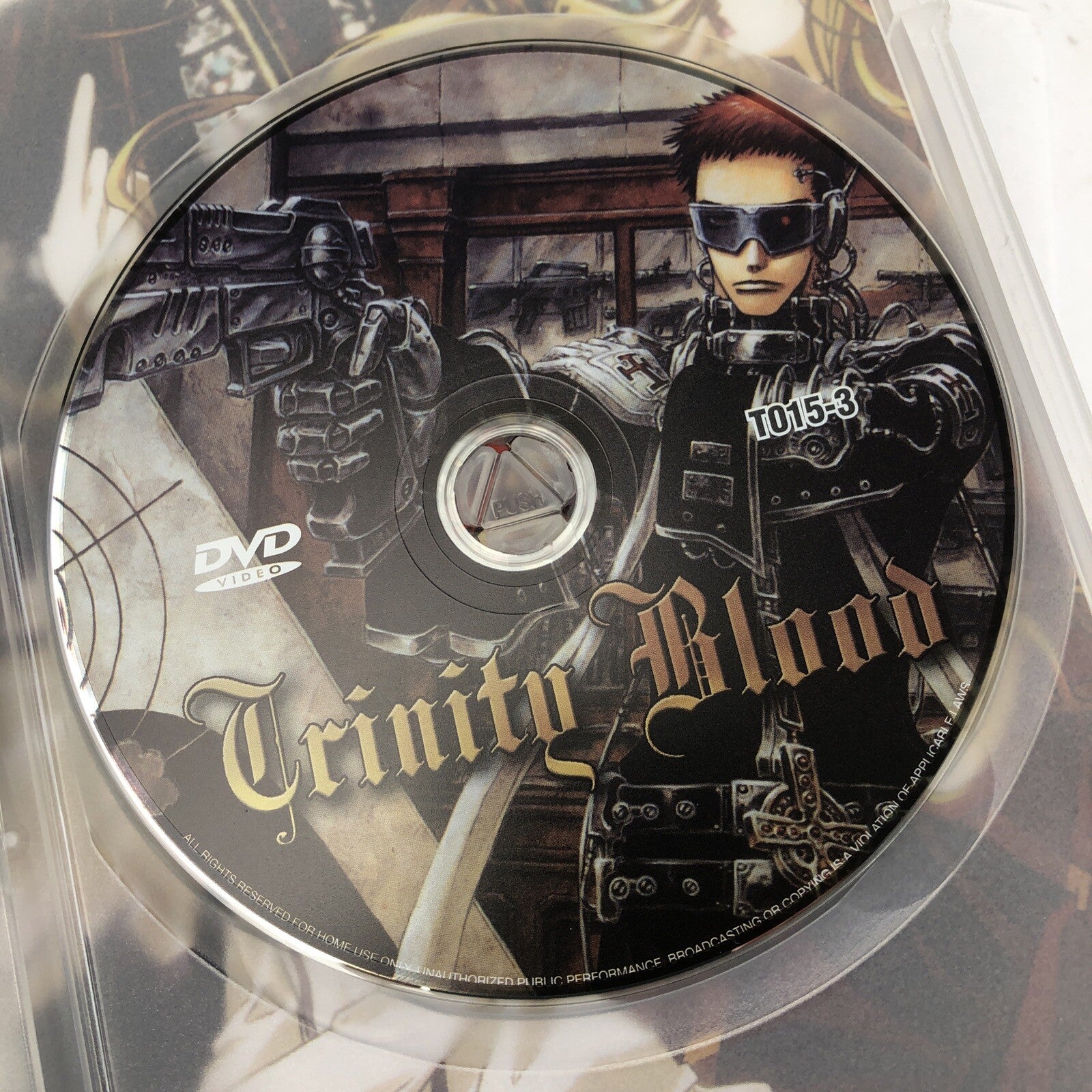 Trinity Blood Original Japanese Dialogue (DVD, 2005, 3-Disc Set) 24 Episodes