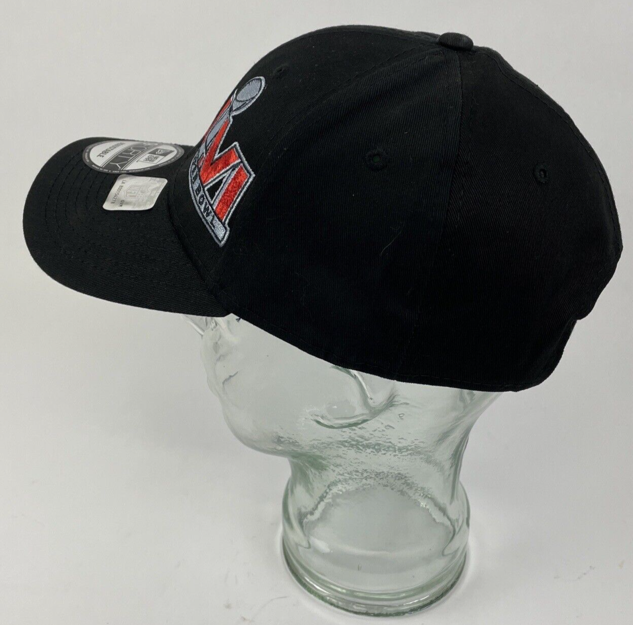 Super Bowl LVI Hat Cap Official NFL Adjustable Strap Black New Era 9Forty OSFM