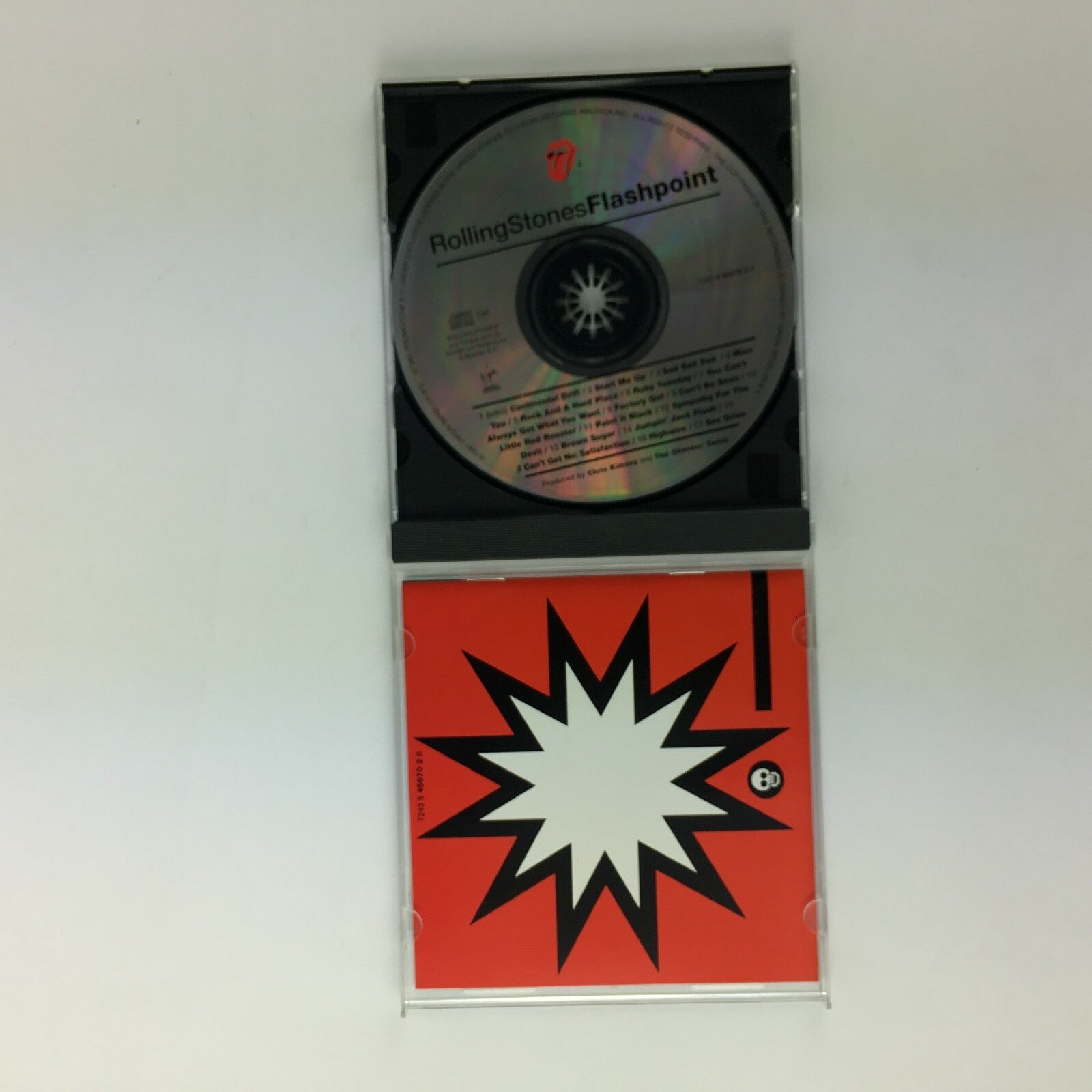 CD Rolling Stones Flashpoint Recorded Live 1989-90 Steel Wheels Urban Jungle..