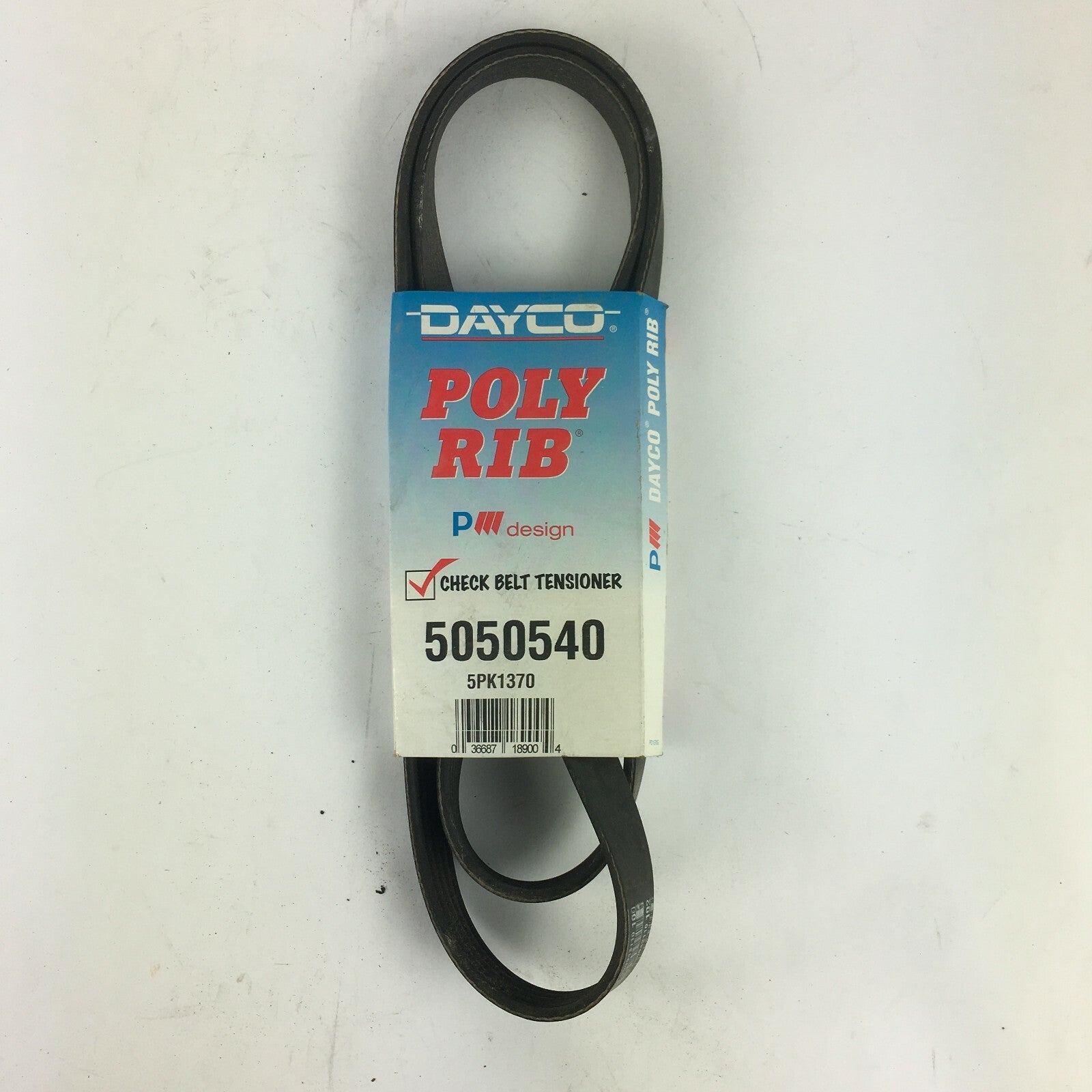Genuine Dayco Poly Rib Automotive Tensioner Belt 5050540-5PK1370 A5