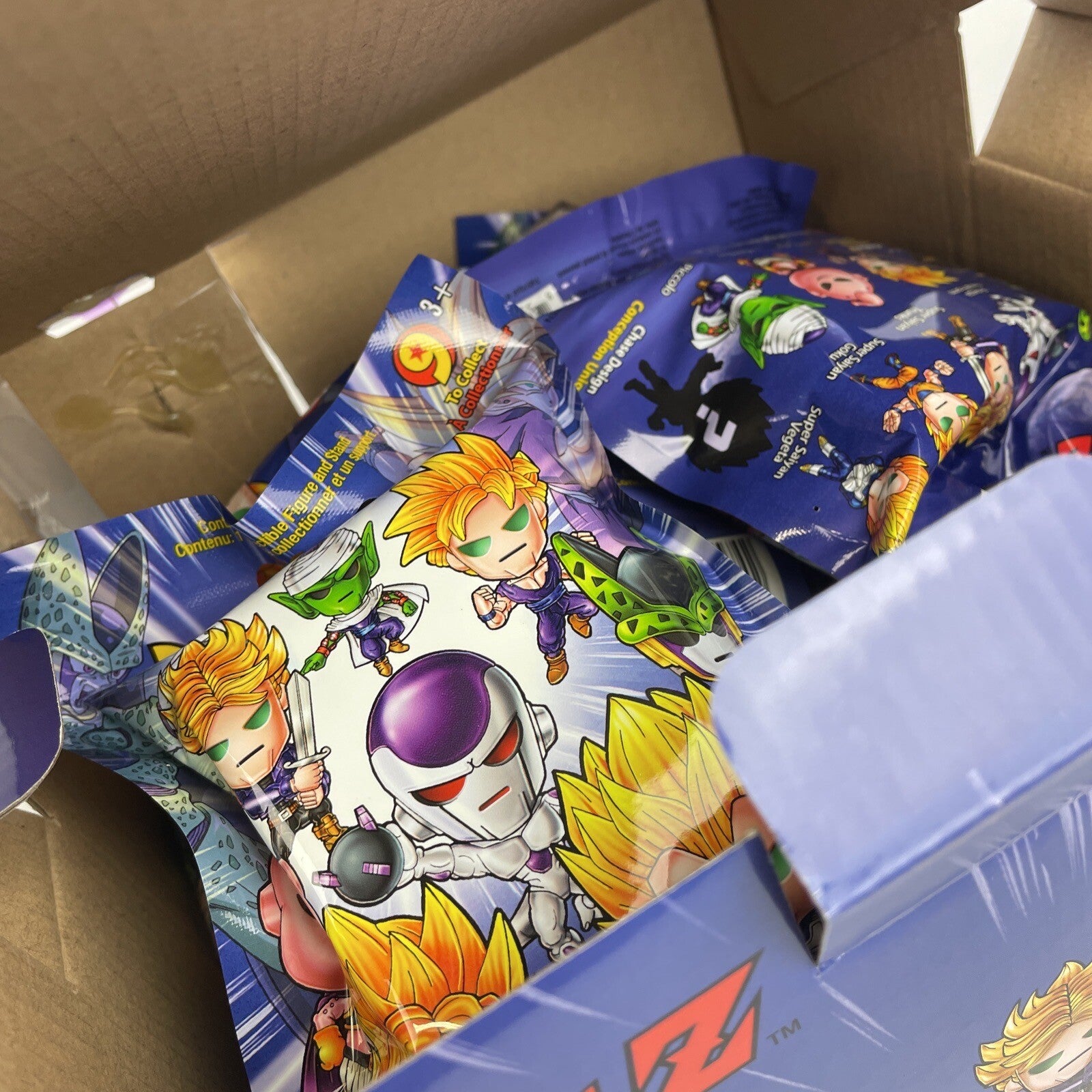 Original Mini;s Dragon Ball Z Collectable Figures Series 1 Mystery Box 24 Packs