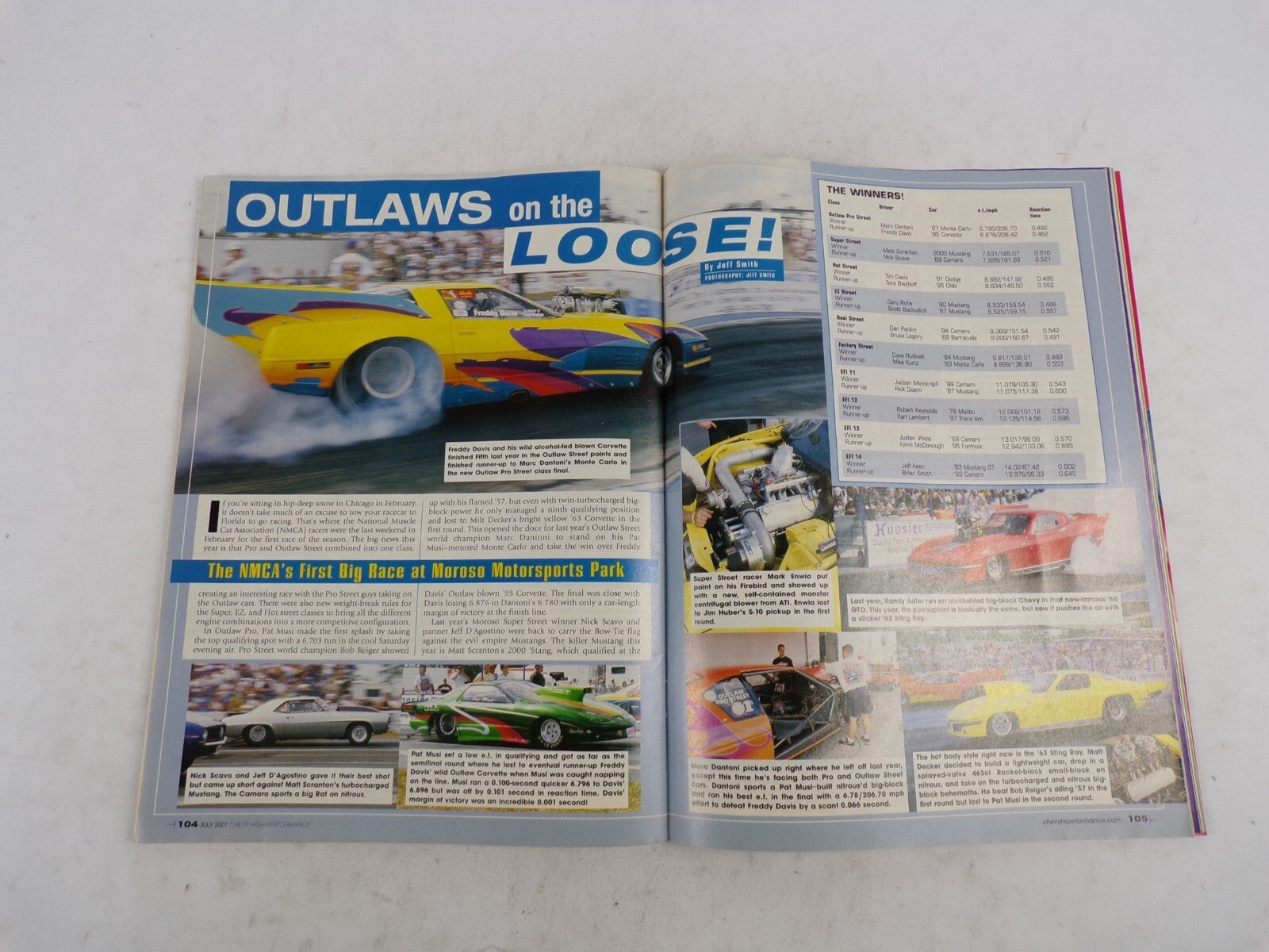 July 2001 Chevy High Performance Cheap Deals On Supercars Special Resto Section