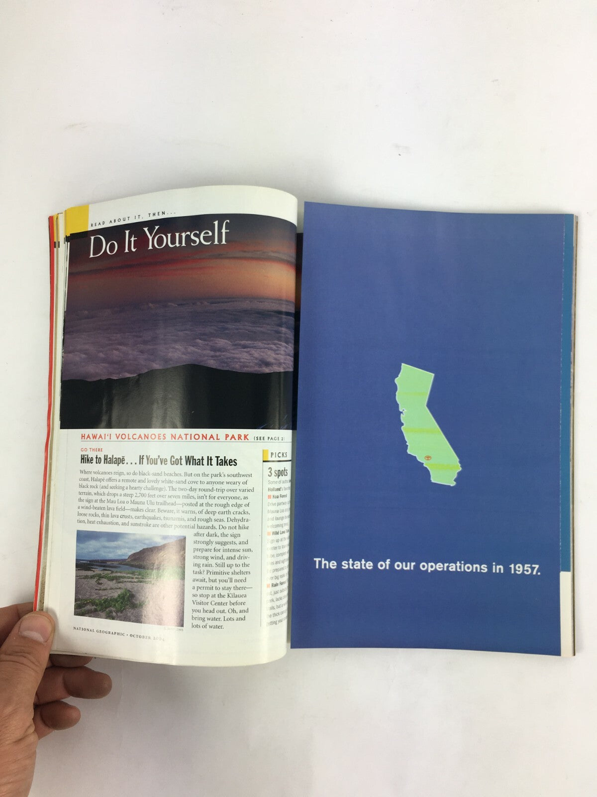 October 2004 NationalGeographic Magazine Red Hot Hawaii Elko Nevada New Old West