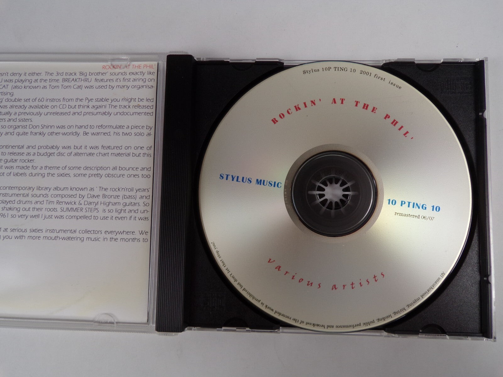 Rockin At The Phil More Mouth Watering 60'S Instrumentals CD #14