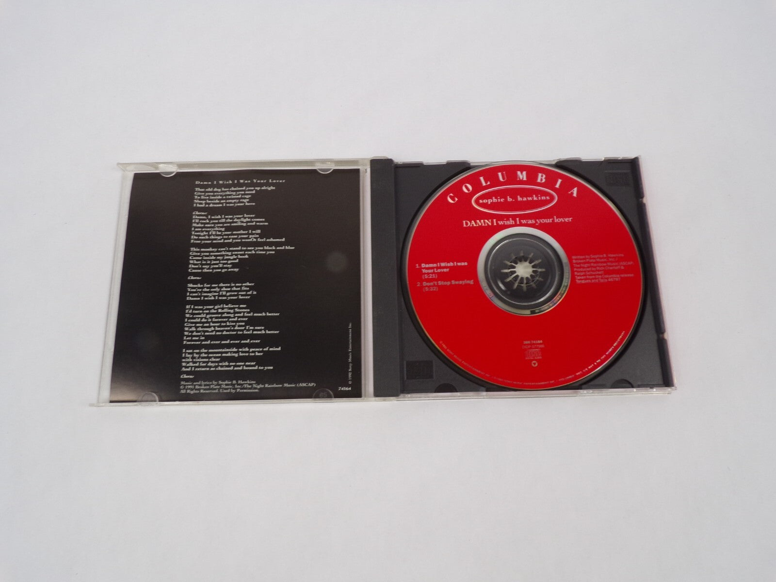 Damn I Wish I Was Your Lover Don't Stop Swaying CD#63