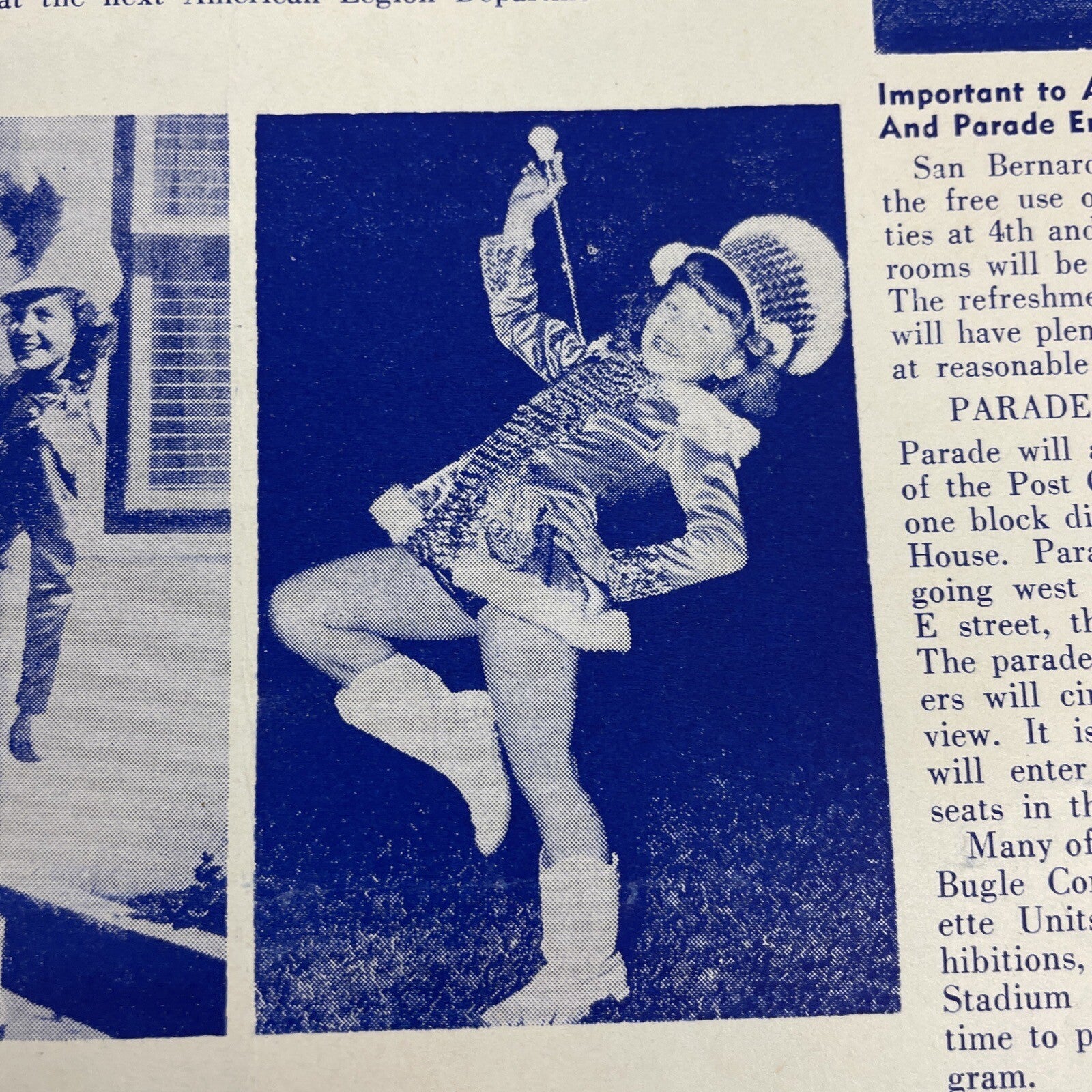 American Legion Souvenir Program 1951 National Orange Show San Bernardino Cali