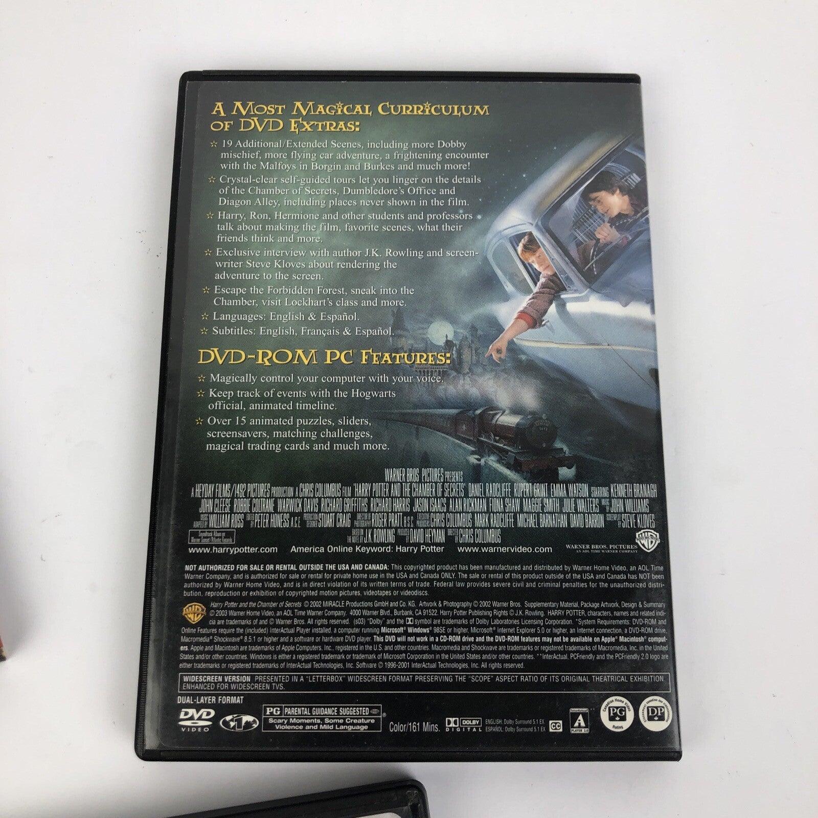 Harry Potter and the Sorcerers Stone Chamber Of Secrets Half-Blood Prince DVDs