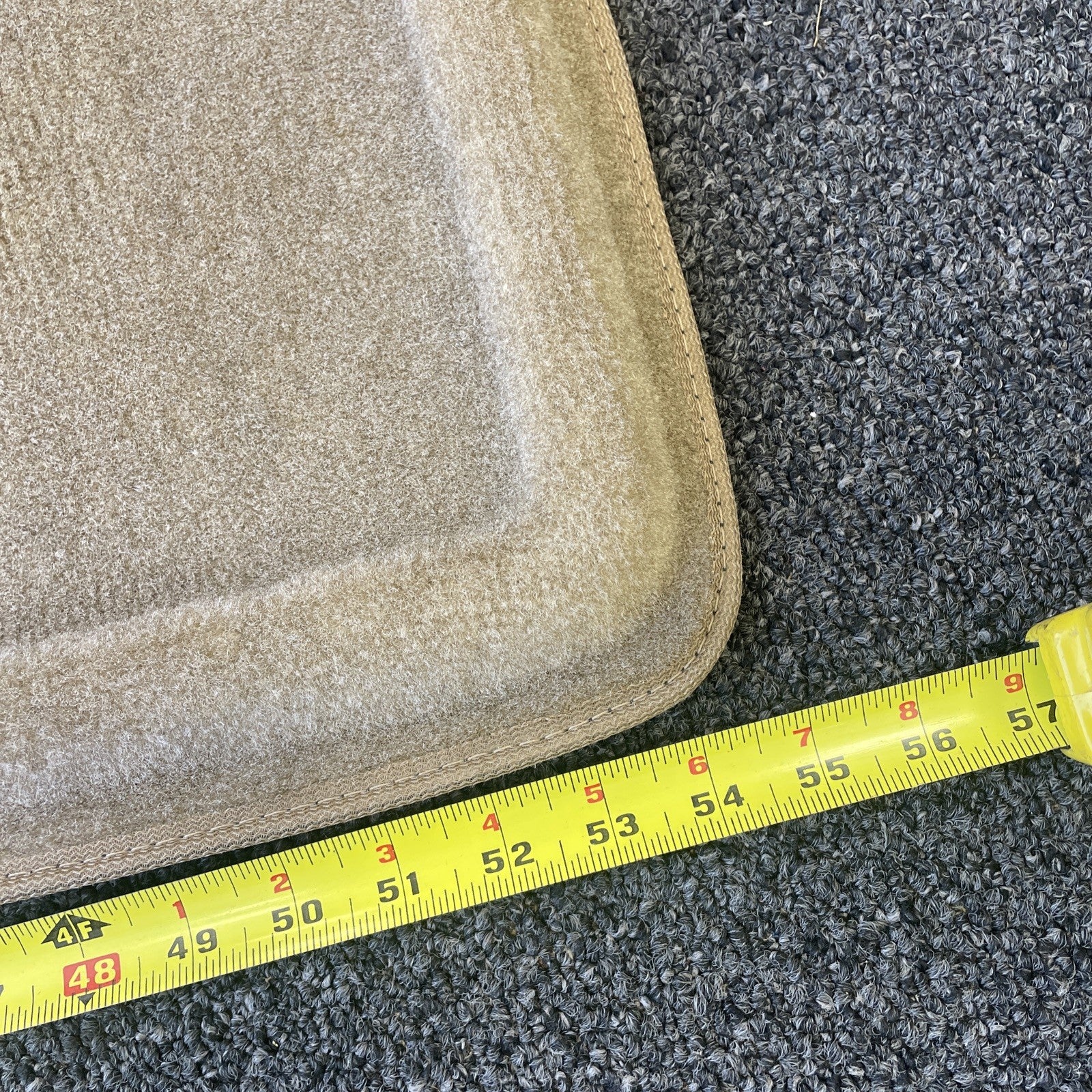 Early 2000 Ford Expedition Navigator OEM Rear Floor Carpet Beige - Beige - LOOK