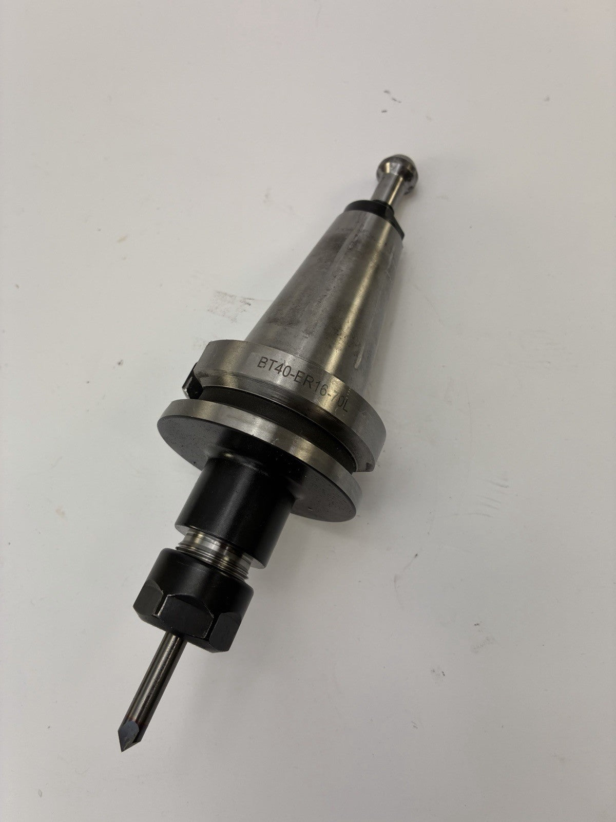 BT40 ER16-70L CNC collet chuck tool holder 70mm with collet and pull stud