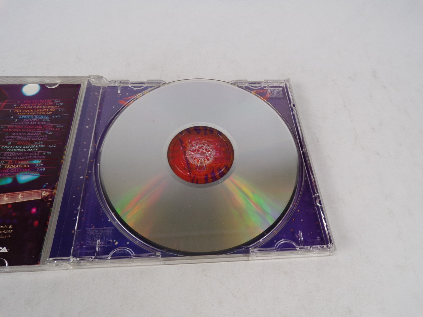 Santana Supernatural Put Your Lights On Do You Like The Way Maria Maria CD#54