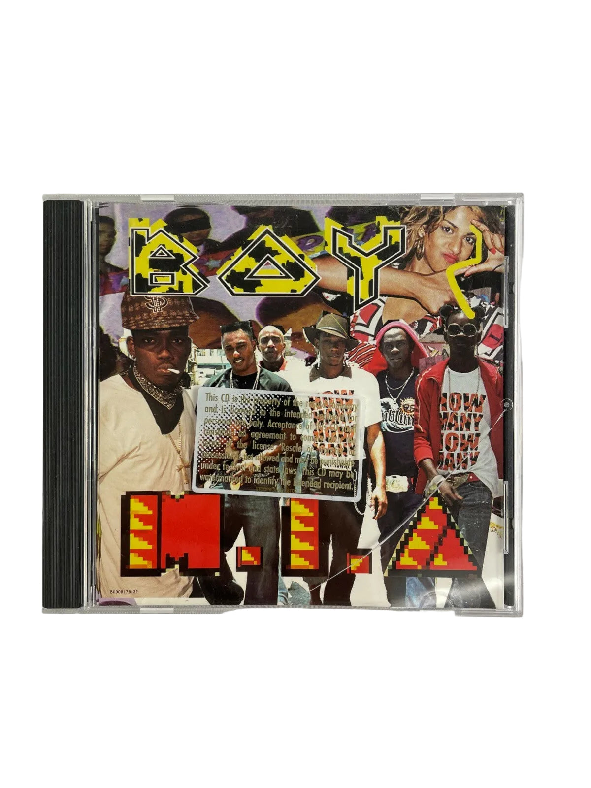M I A Boyz Boyz Acapella Boyz Instrumental Disc Q11