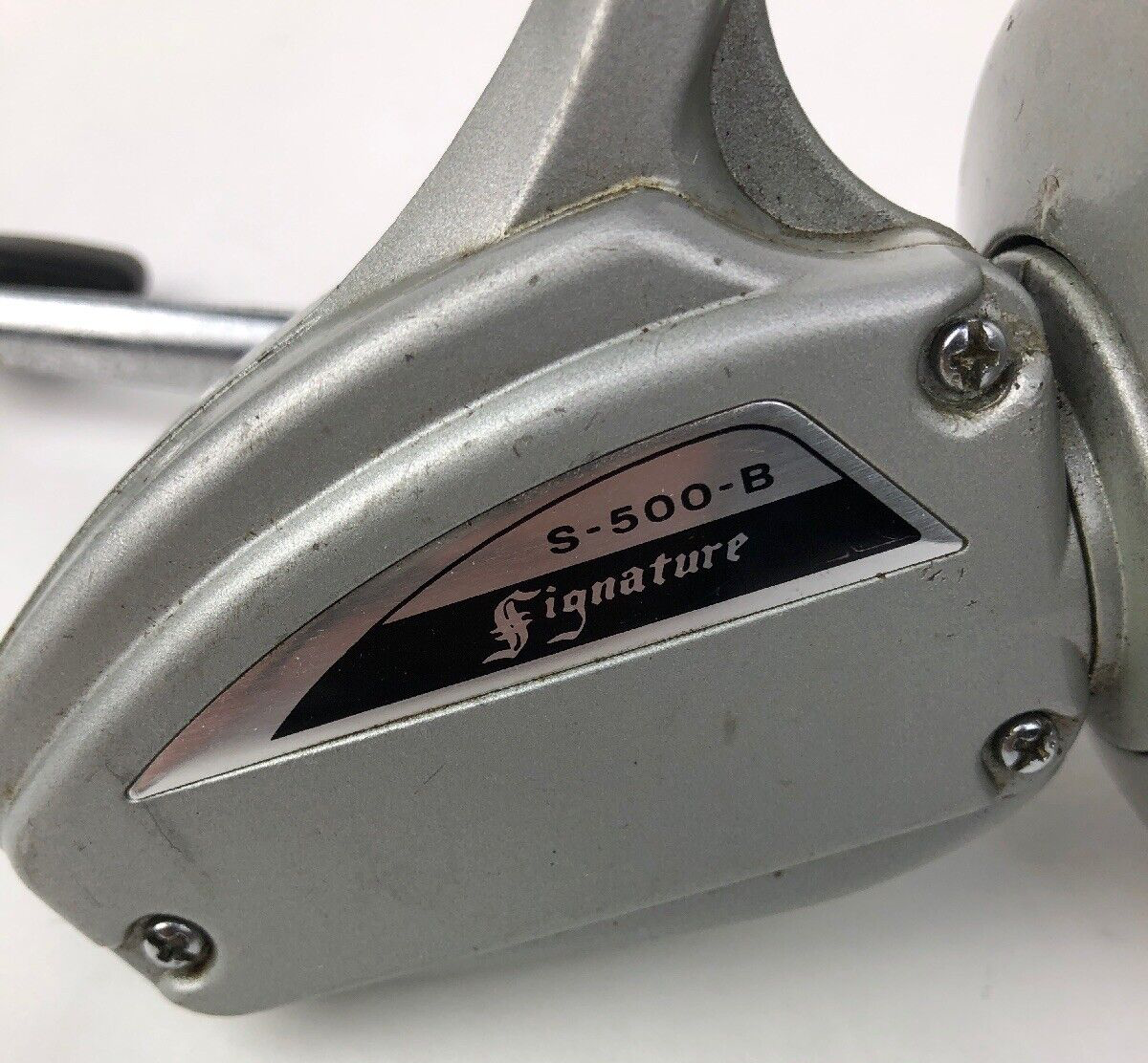 VINTAGE OLYMPIC SIGNATURE S-500-B Large Saltwater Spinning Reel Made In Japan