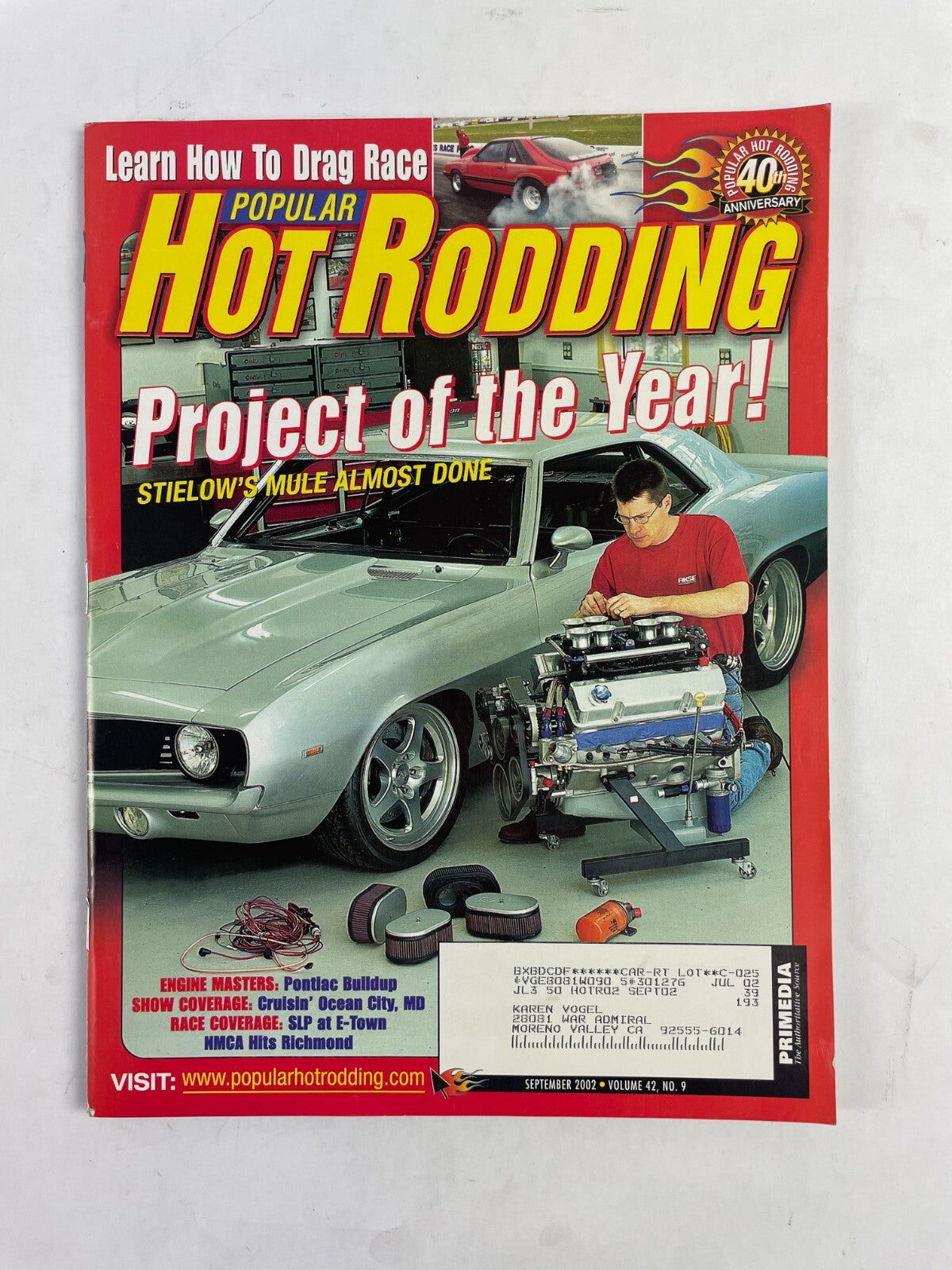 September 2002 Hot Rodding Magazine Project of the Year Stielow's Mule Almost