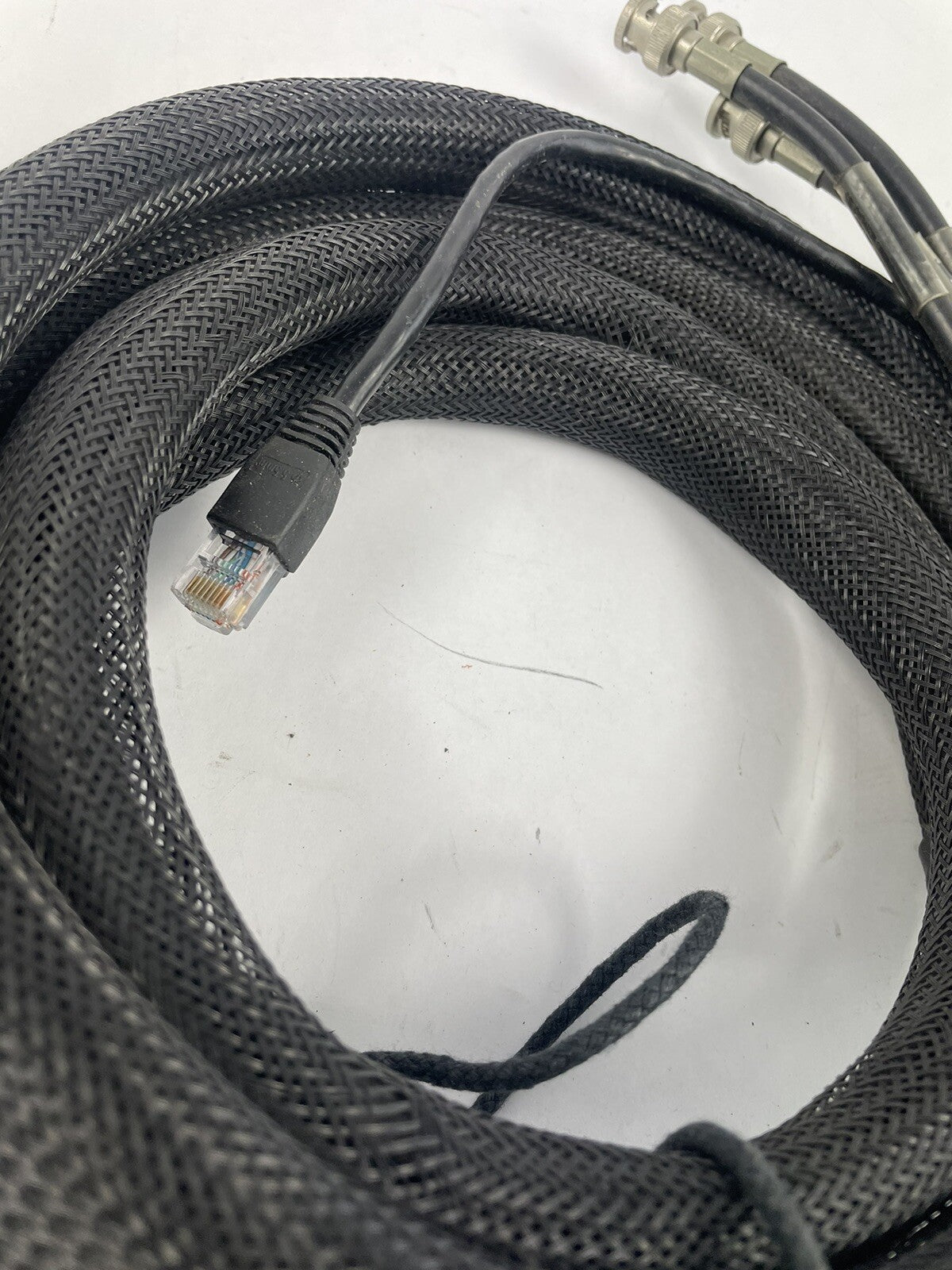 Breakout box Audio Snake 4 inputs Neutrik powerCON 20A EtherCon RJ45 BNC #C