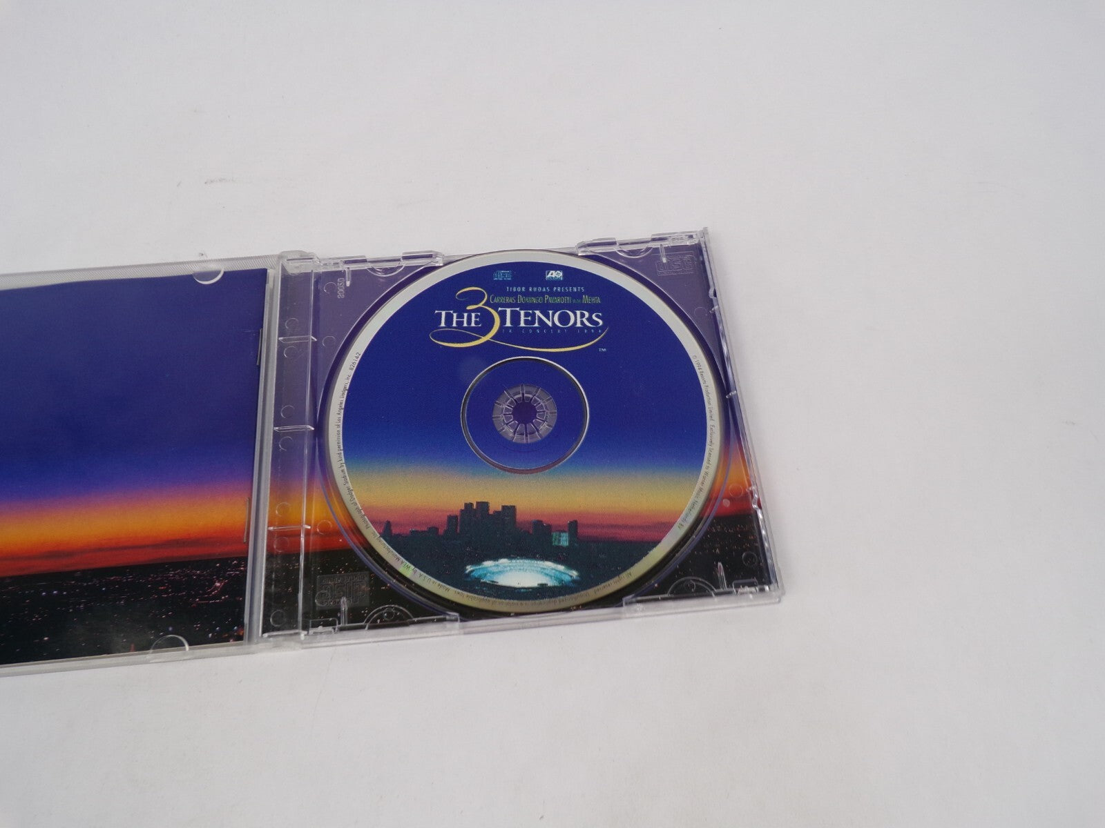 The 3 Tenors In Concert Tibor Ruda Presents Carreras Domingo Pavarotti WithCD#69