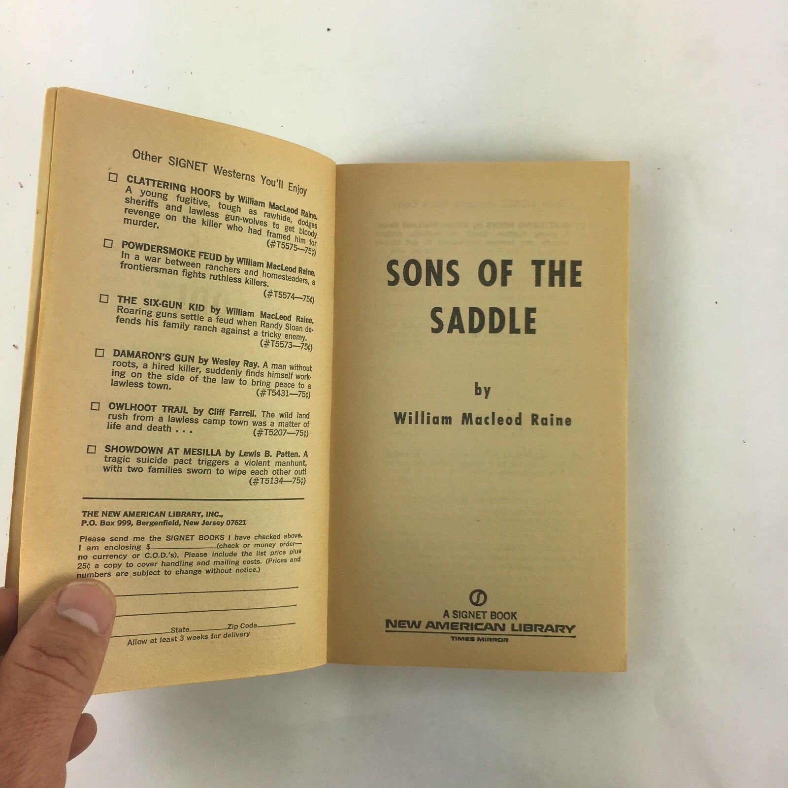 William MacLeod Raine Sons of the Saddle