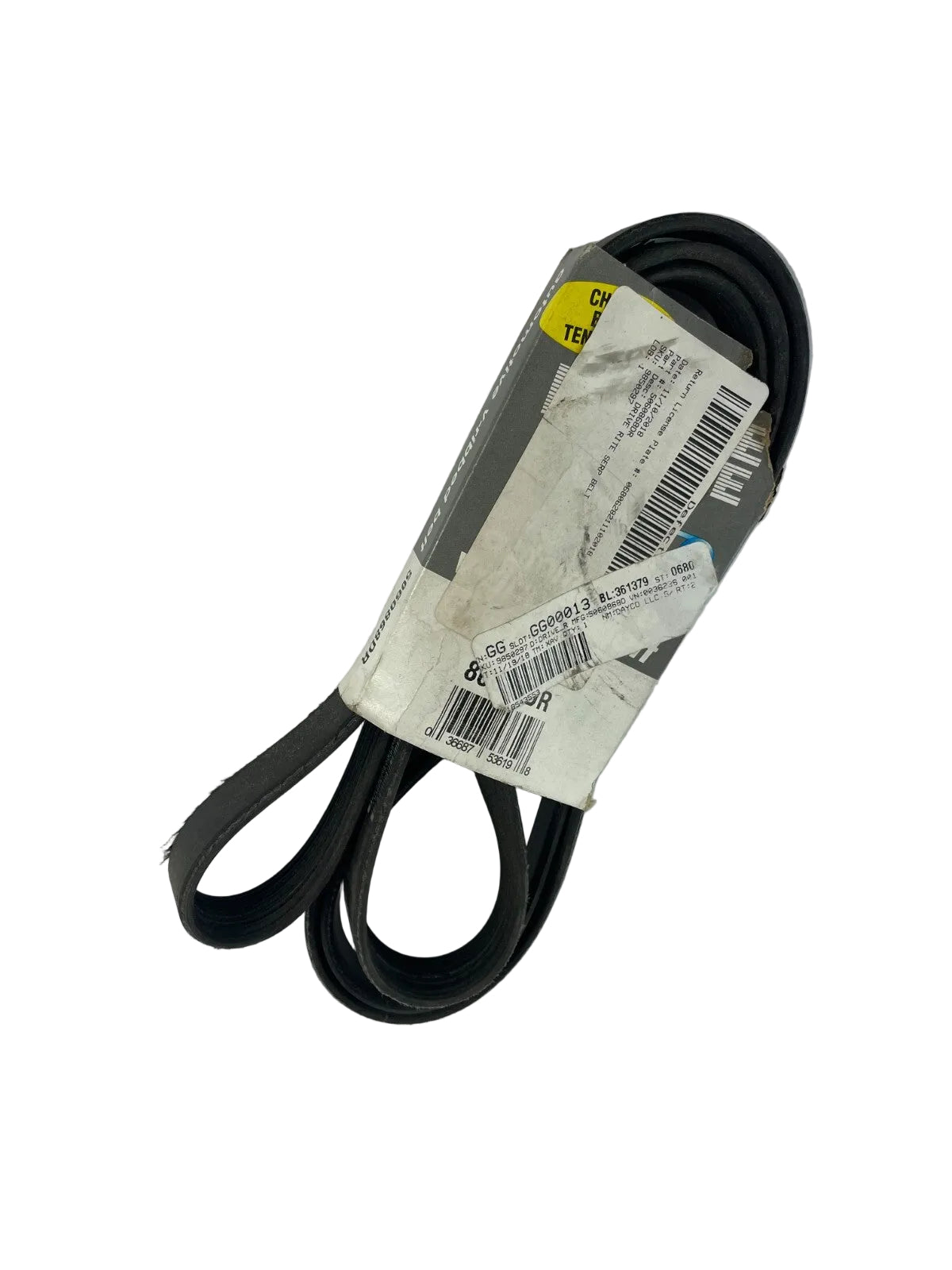 Dayco Drive Rite 5060868DR 6PK2205 serpentine belt OEM automotive accessory drive replacement belt A10 EPDM rubber 6 rib engine belt