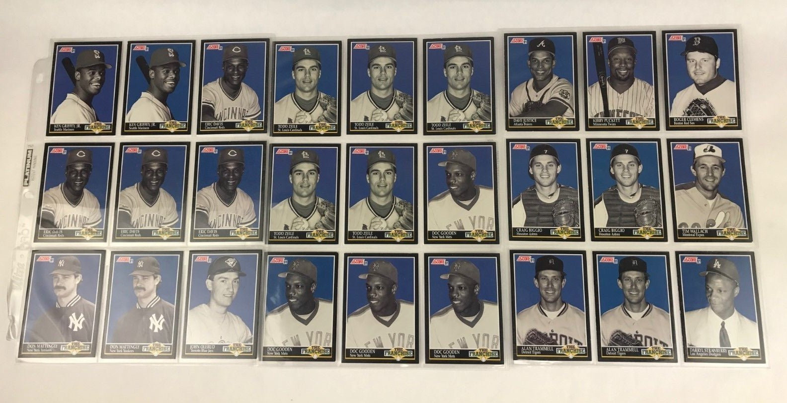 1991 SCORE dream team the franchise rifleman k-man master blaster 213 cards lot