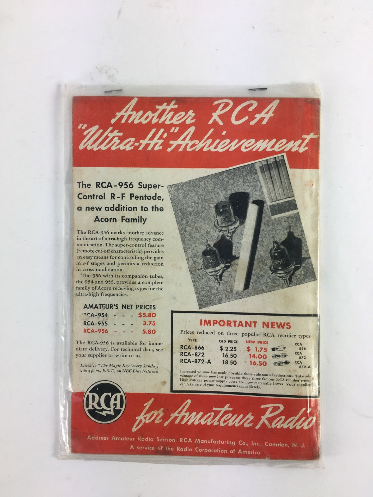 November 1936 QST Amateur Radio Magazine New Data on Antenna Performance