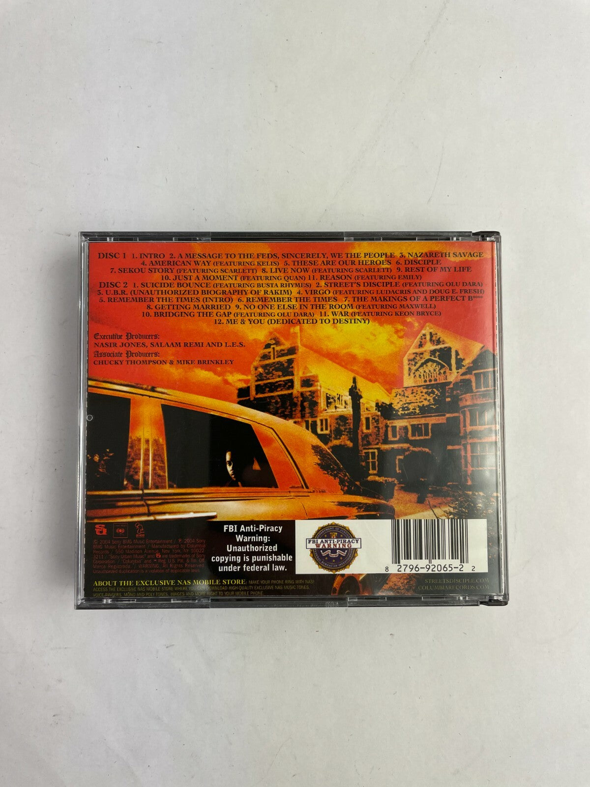 Streets NS Disciple NewDouble Album Bridging The Gap,Virgo&American Way Disc Q11
