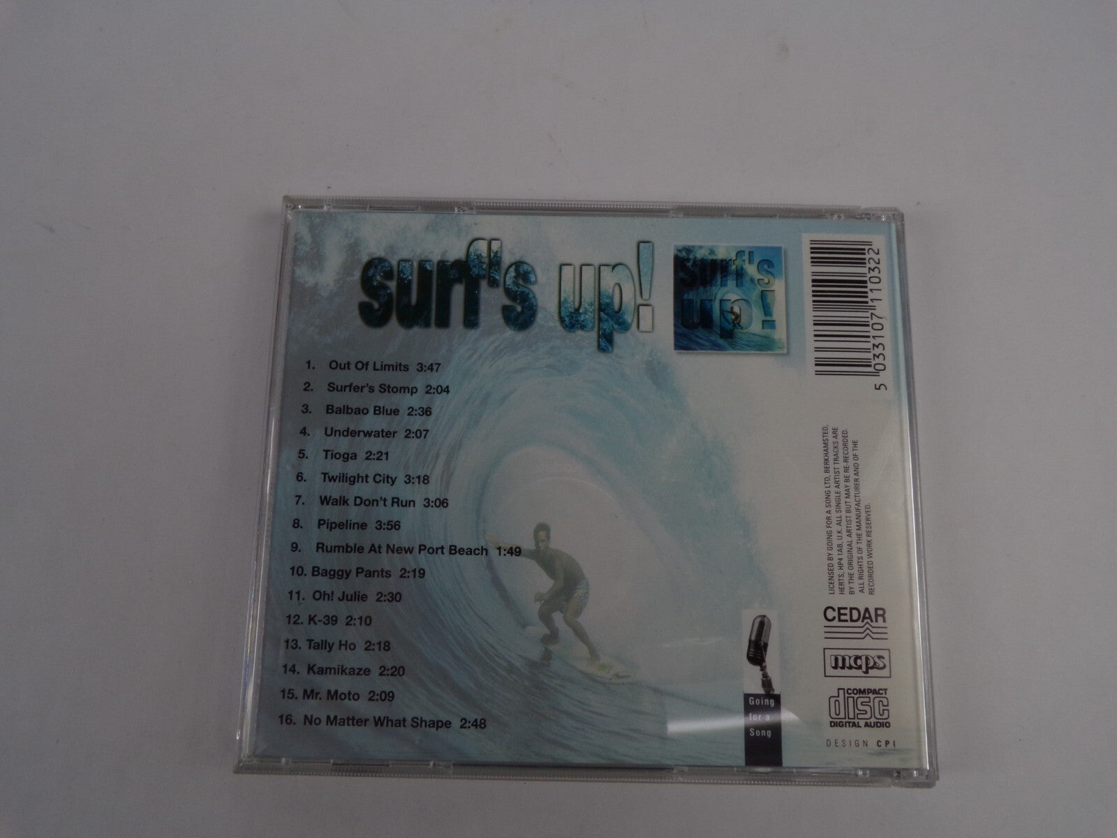Surf's Up ! Out Of Limits Underwater Tioga Twilight City Pipeline CD#41