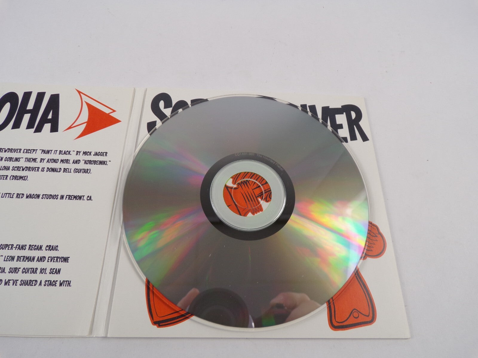 The Haunted Planet Aloha Screwdriver Click Bang Boom Zombie Cat CD#60