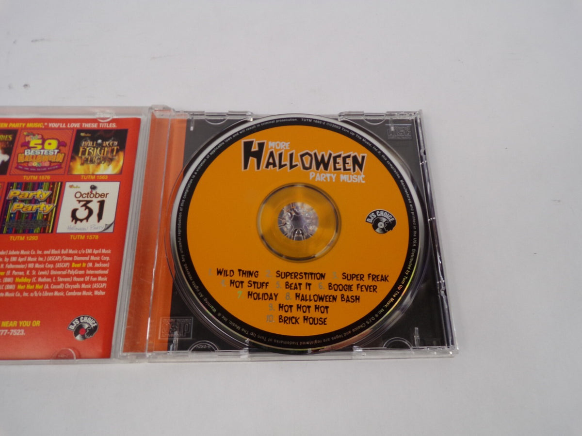 More Hallowen Party Music Wild Thing Superstition Super Freak Hot Stuff CD#67