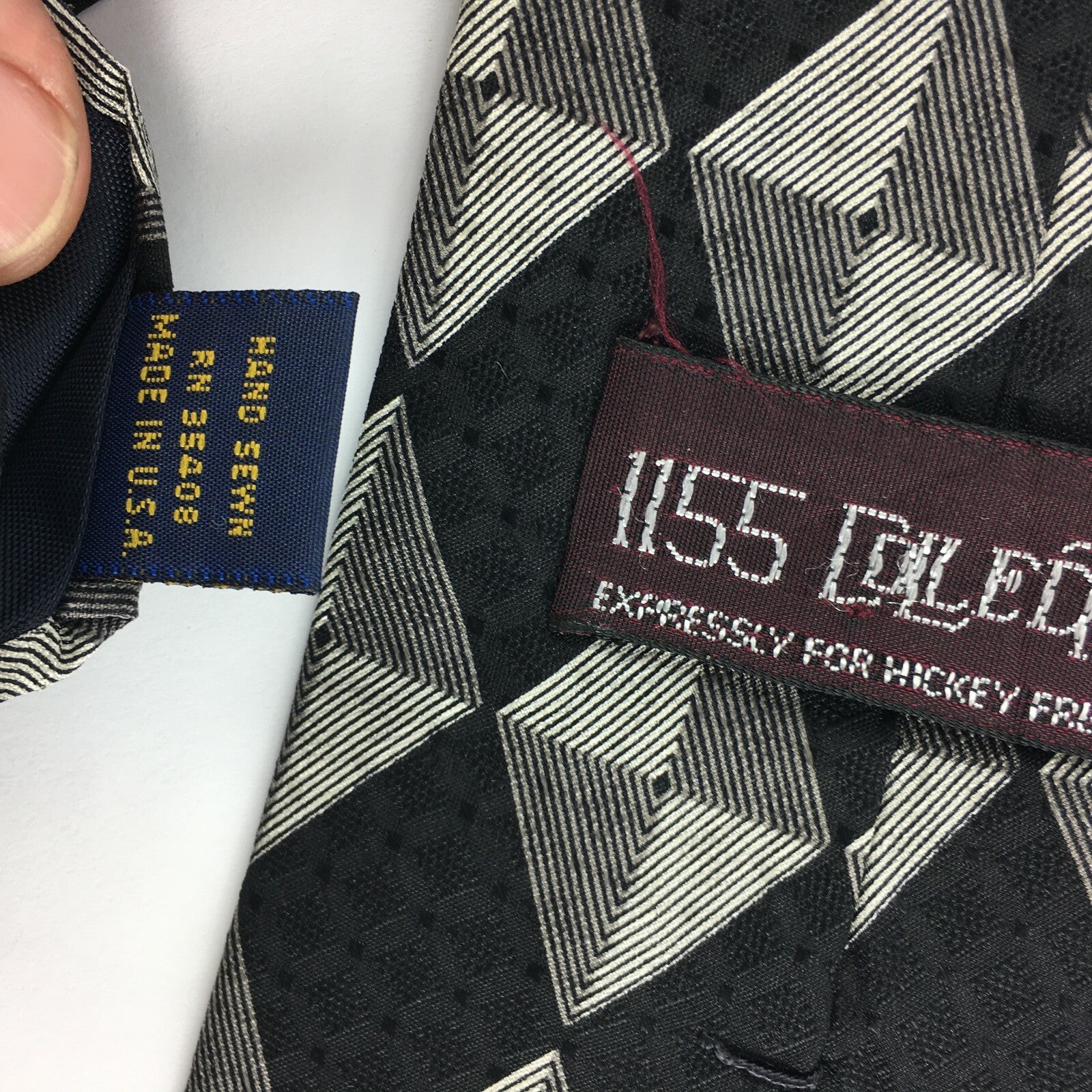 Genuine 1155Collection 100% Silk Handmade Stylish Formal/Casual Tie Soild Colour