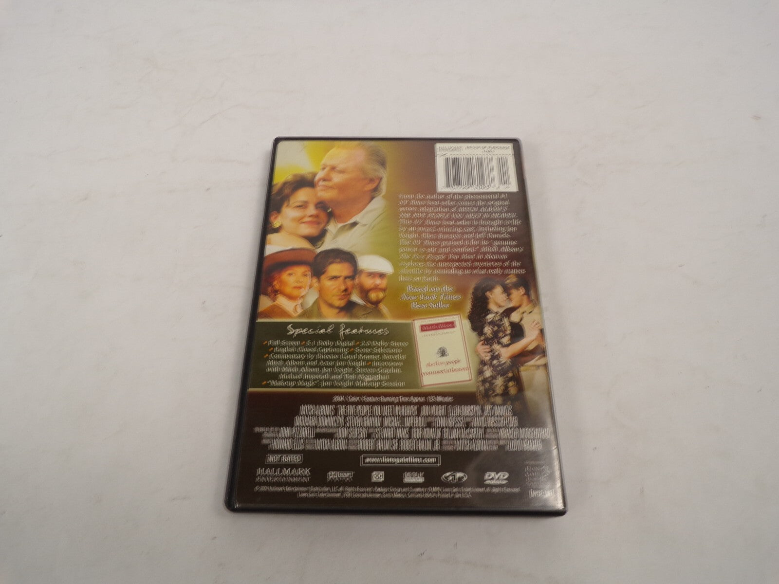 The FIve People You Meet In Heaven LLoyd Kramer Mitch ALbom JonVoight DVD Movies