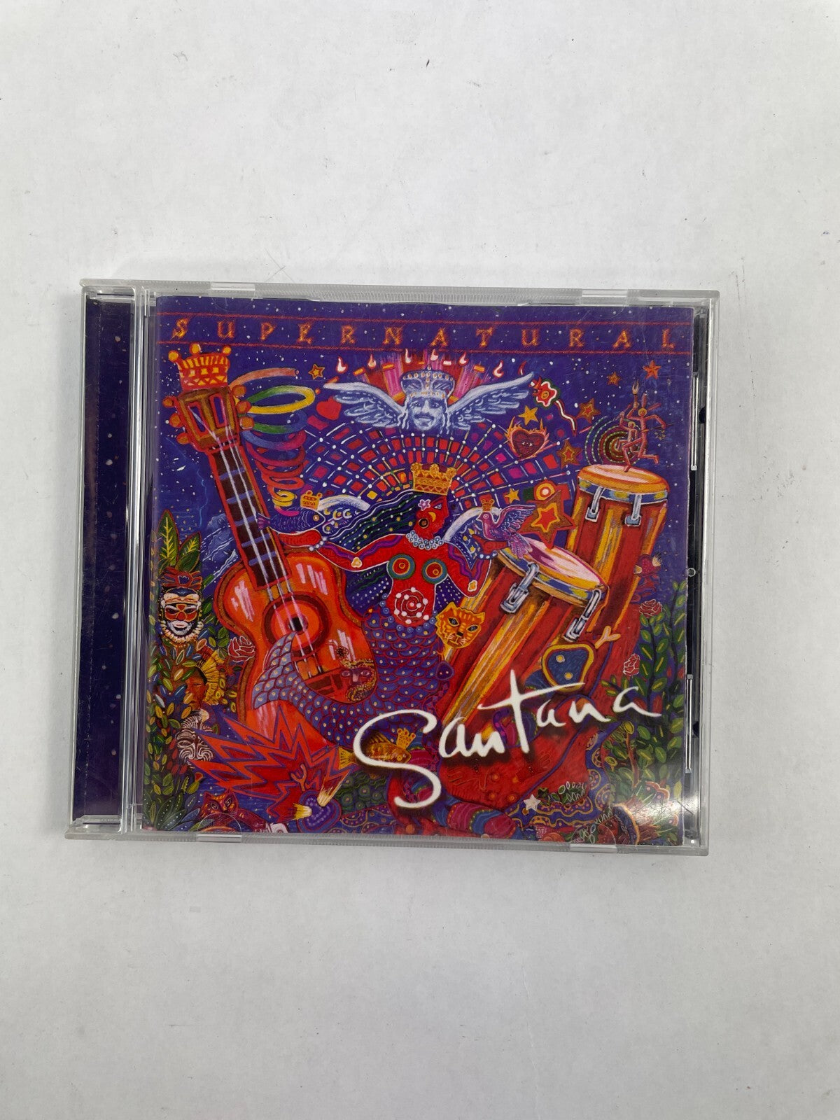 Supernatural Santana Arista Records Love of My Life Africa Bamba Migra CD#73