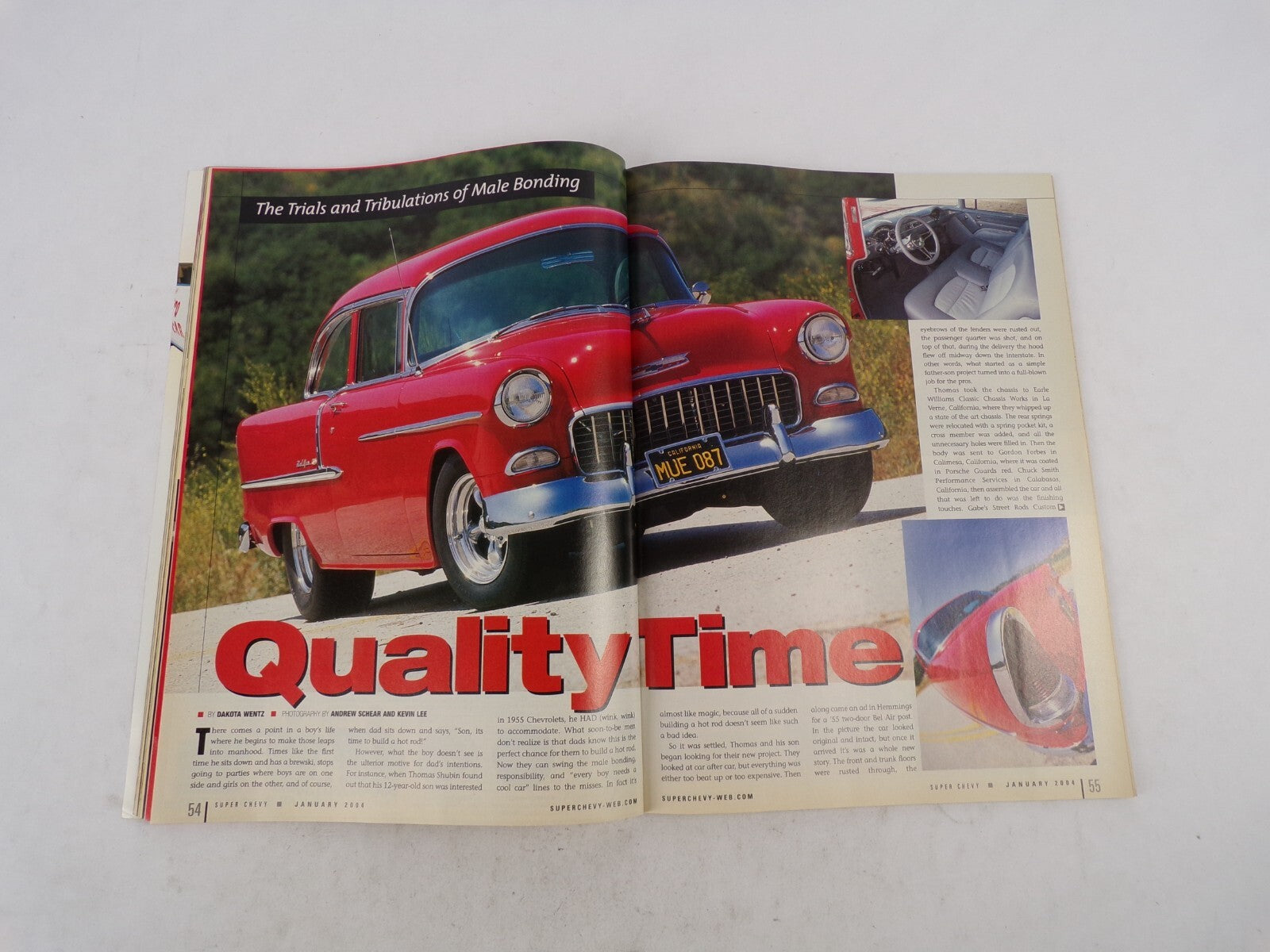 January 2004 Super Chevy First In A Series OnTrack Testing We Validate Performan