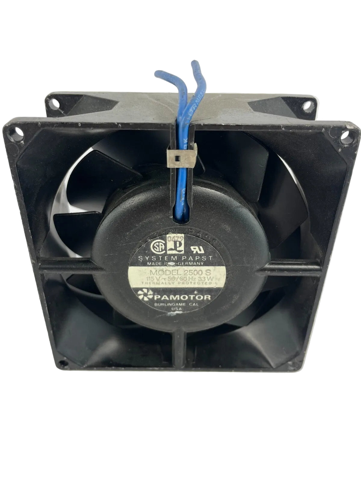 System Papst 2500S Pamotor DC12V 2 - Wire CPU Cooling Fan